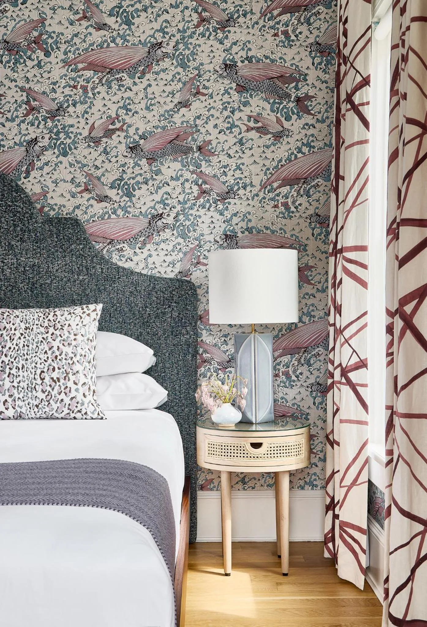 Bed in The Coco, The Edgartown Collection