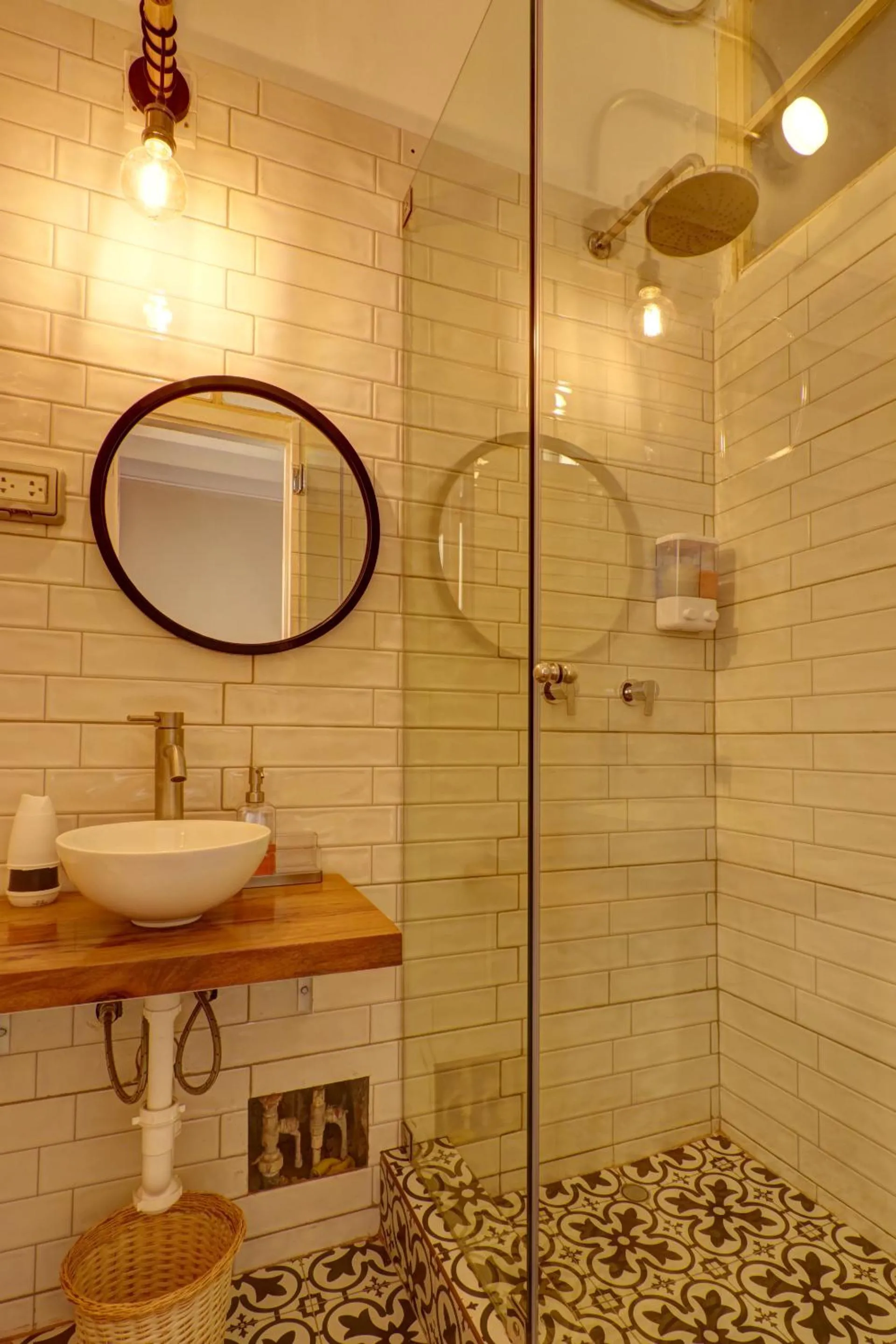Shower in Casa Porta