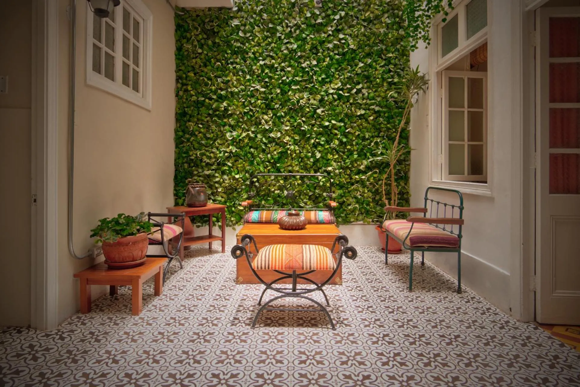 Living room in Casa Porta
