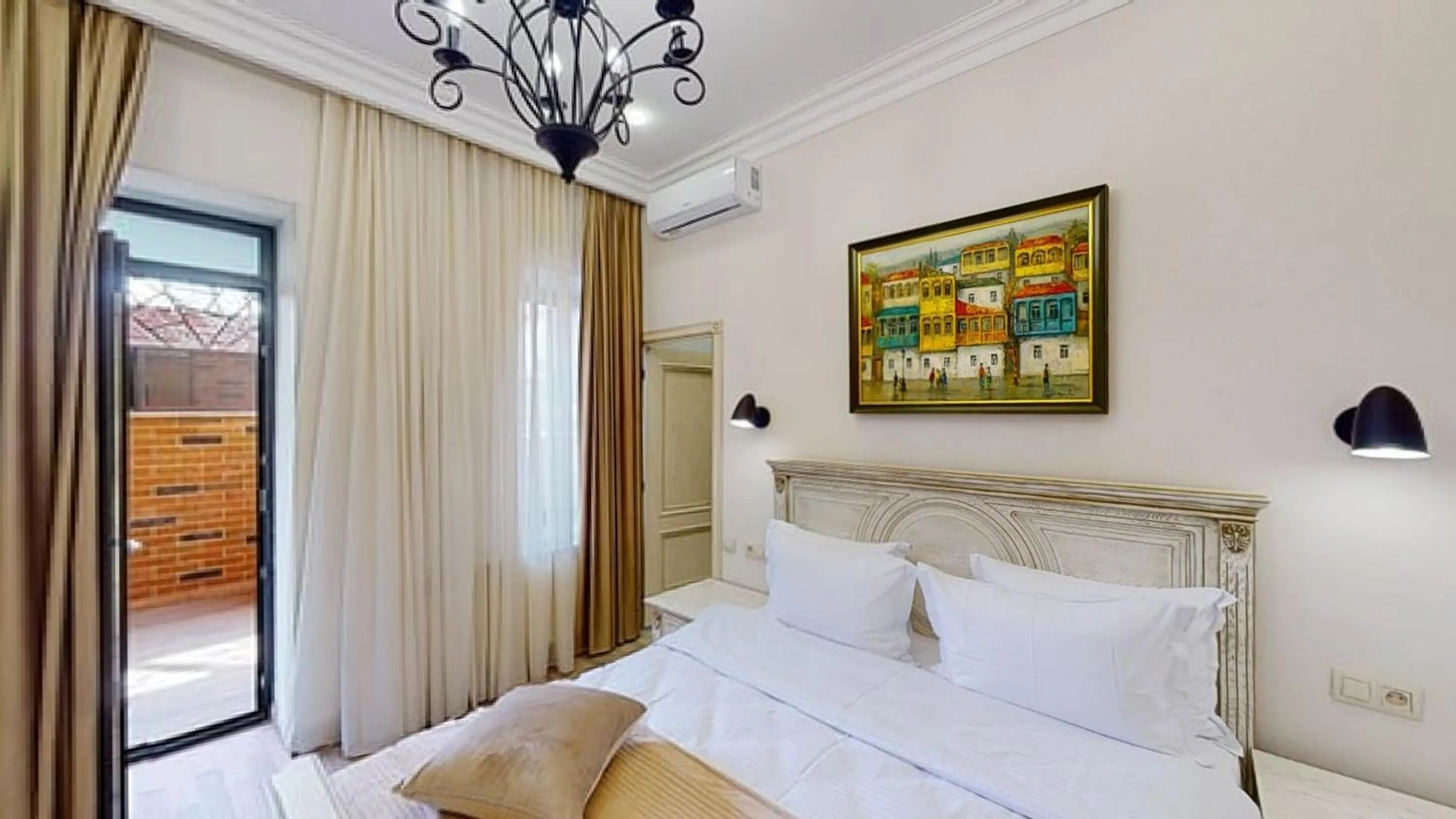 Bed in Aspar Boutique Hotel