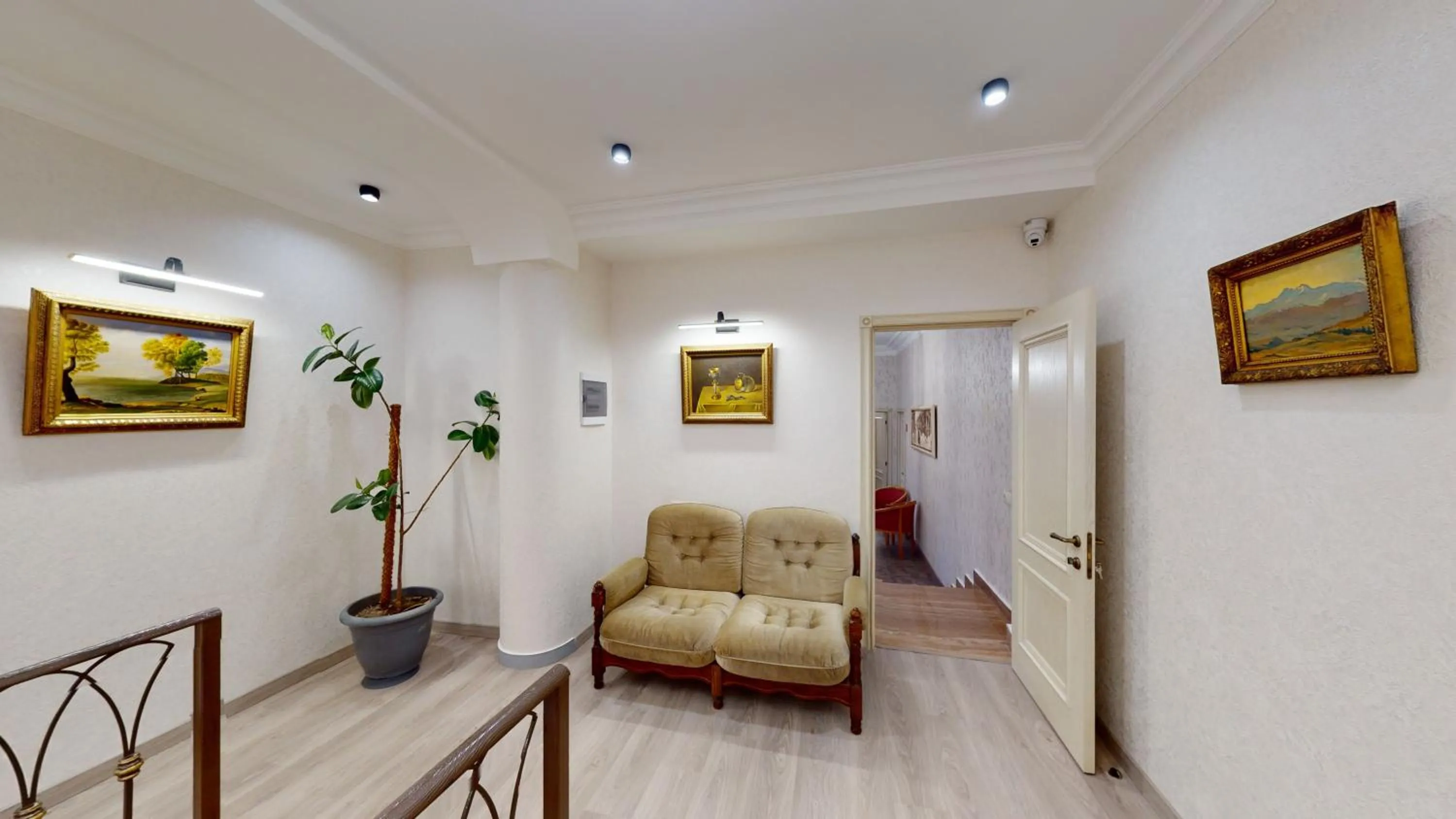 Living room in Aspar Boutique Hotel