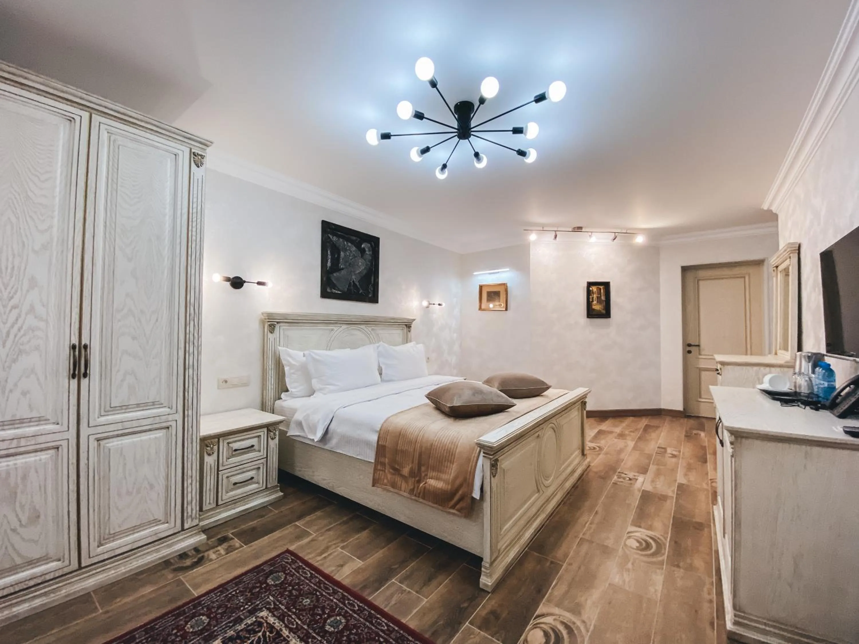 Bed in Aspar Boutique Hotel