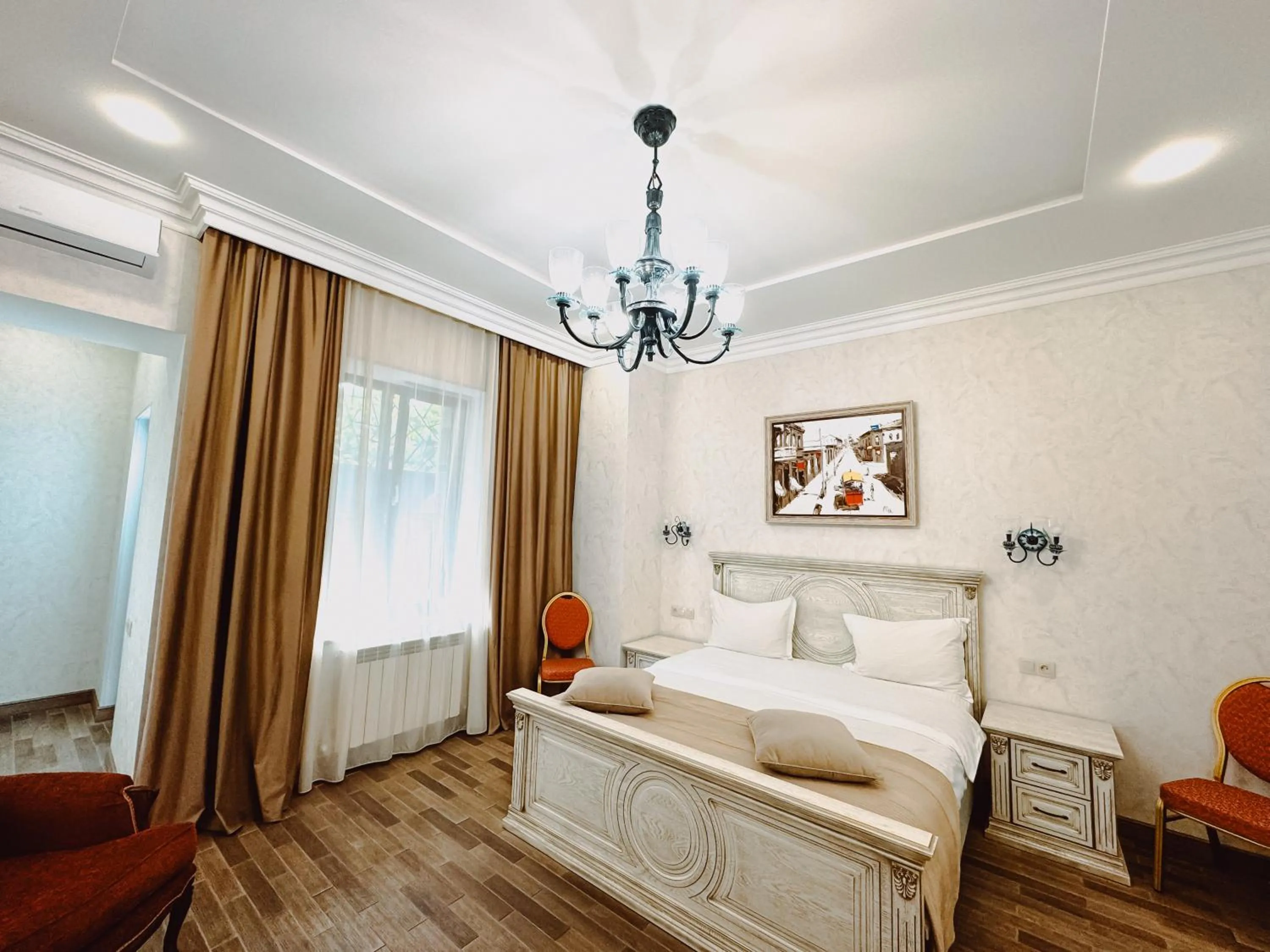 Bed in Aspar Boutique Hotel