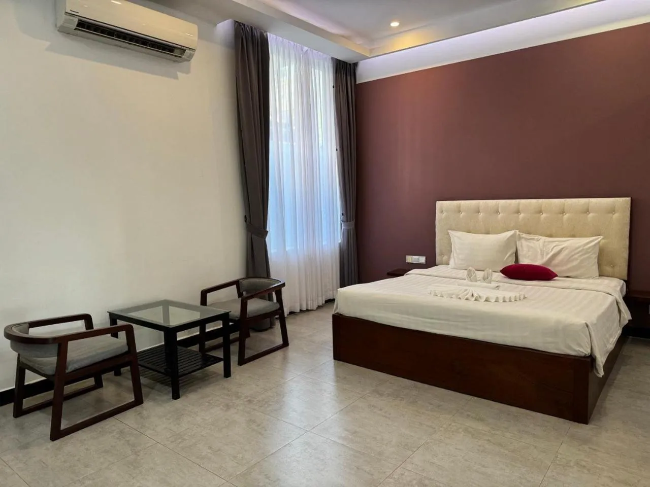 Bed in Flex Urban Family Villa Hotel