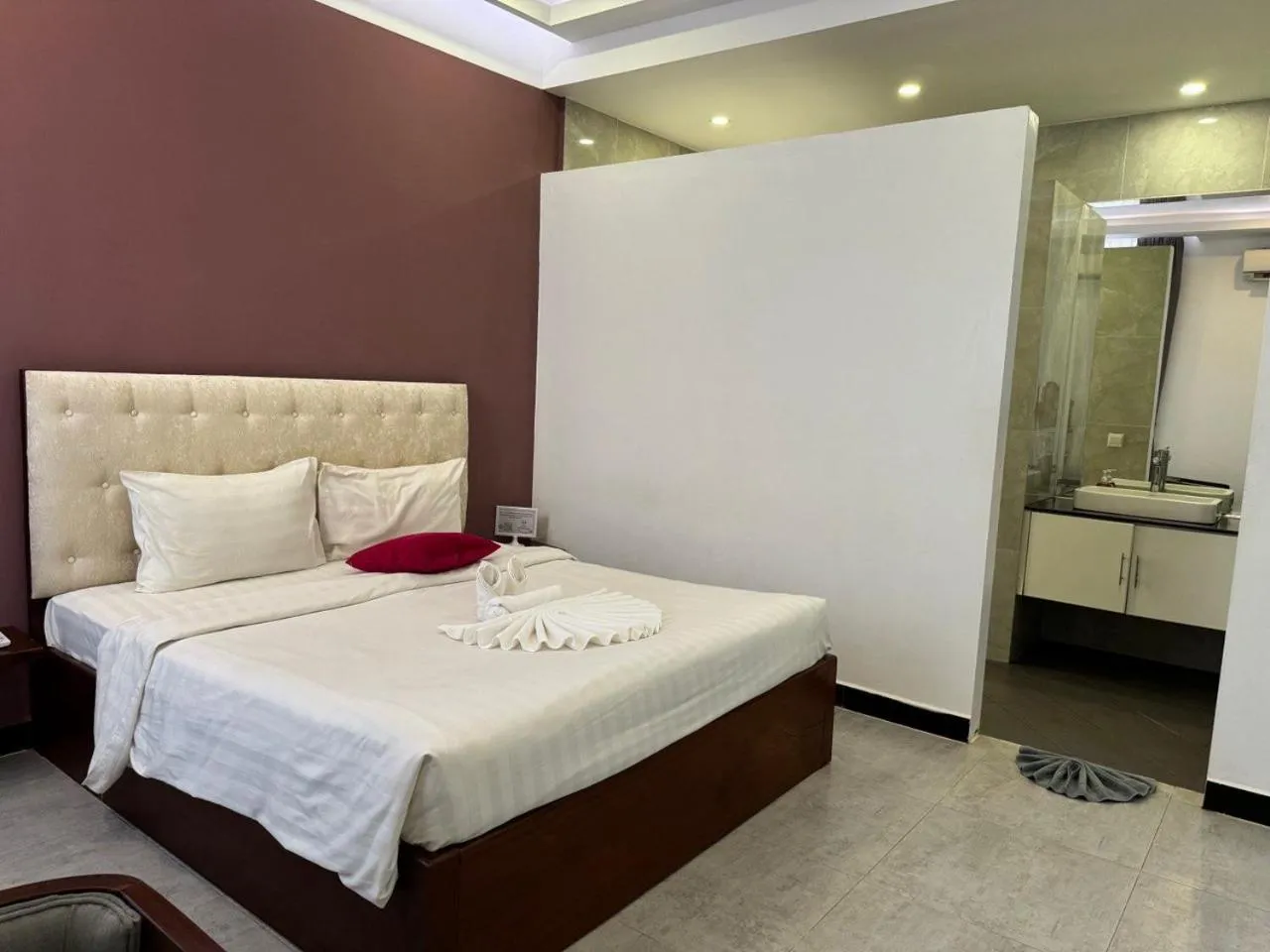 Bed in Flex Urban Family Villa Hotel