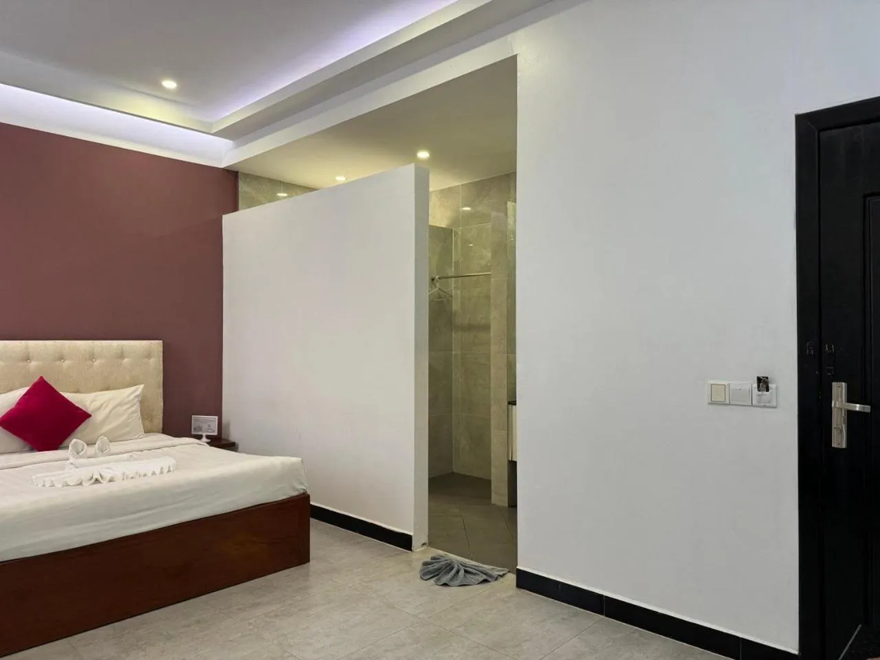 Bed in Flex Urban Family Villa Hotel