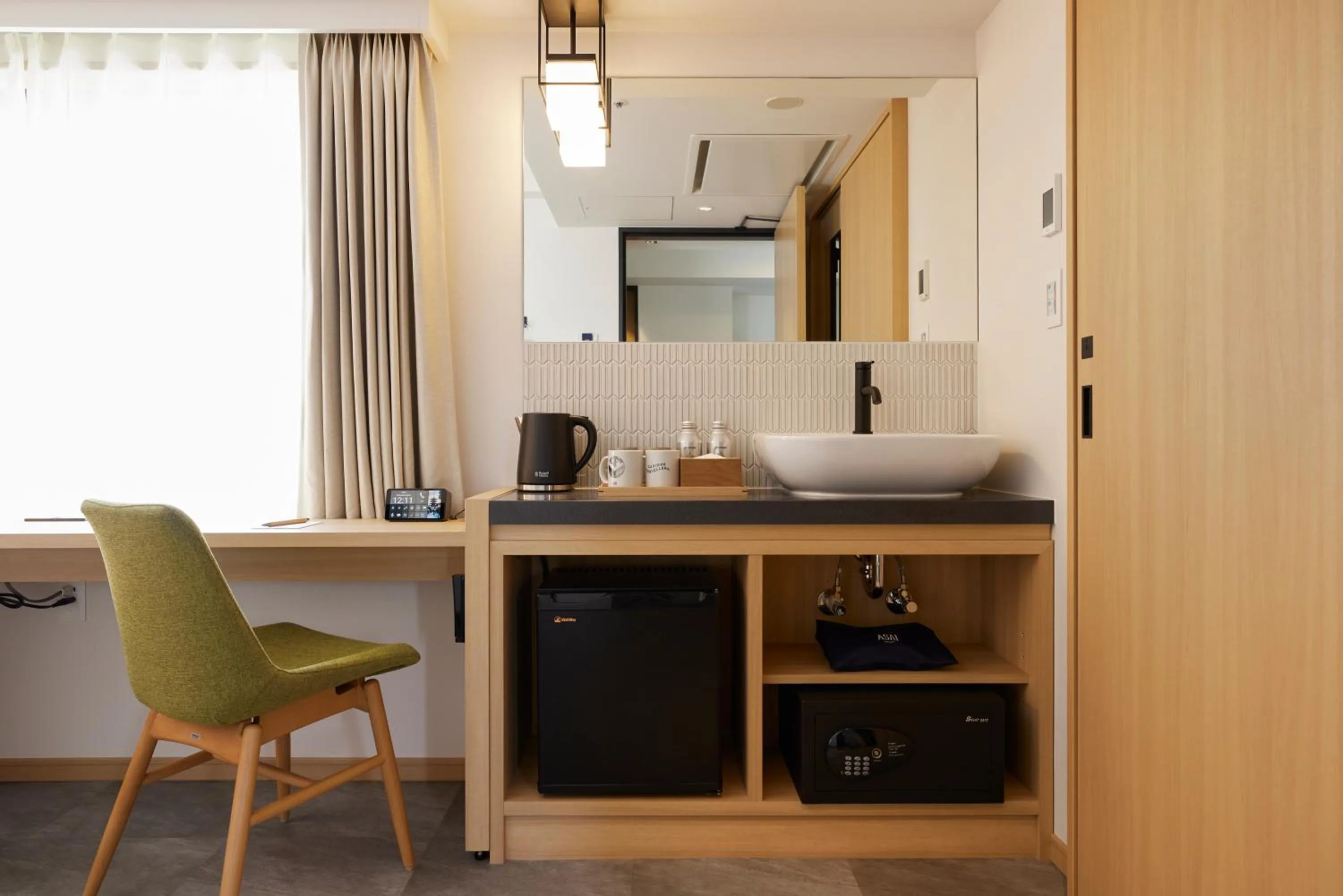 Seating area in ASAI Kyoto Shijo