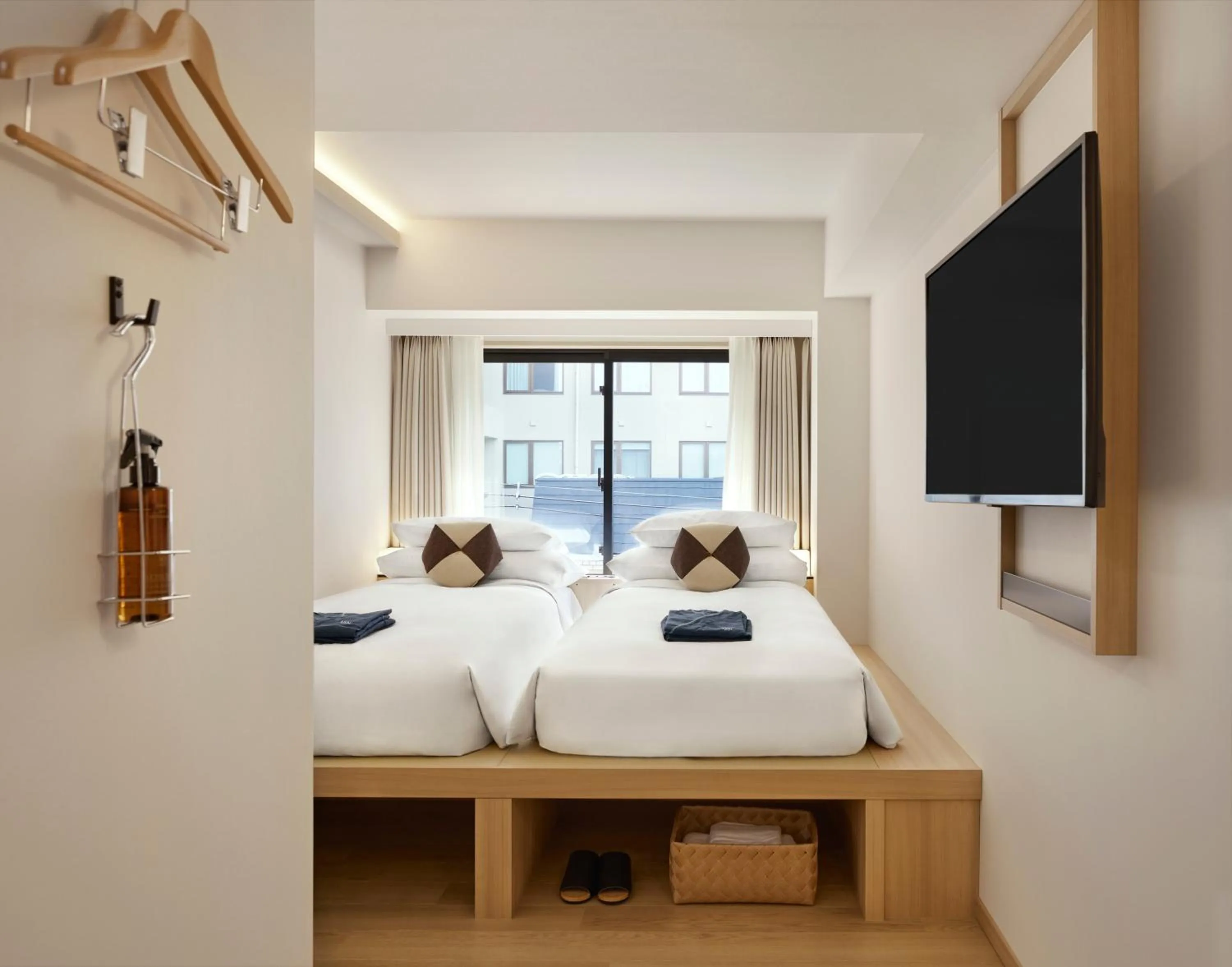 Bedroom, Bed in ASAI Kyoto Shijo