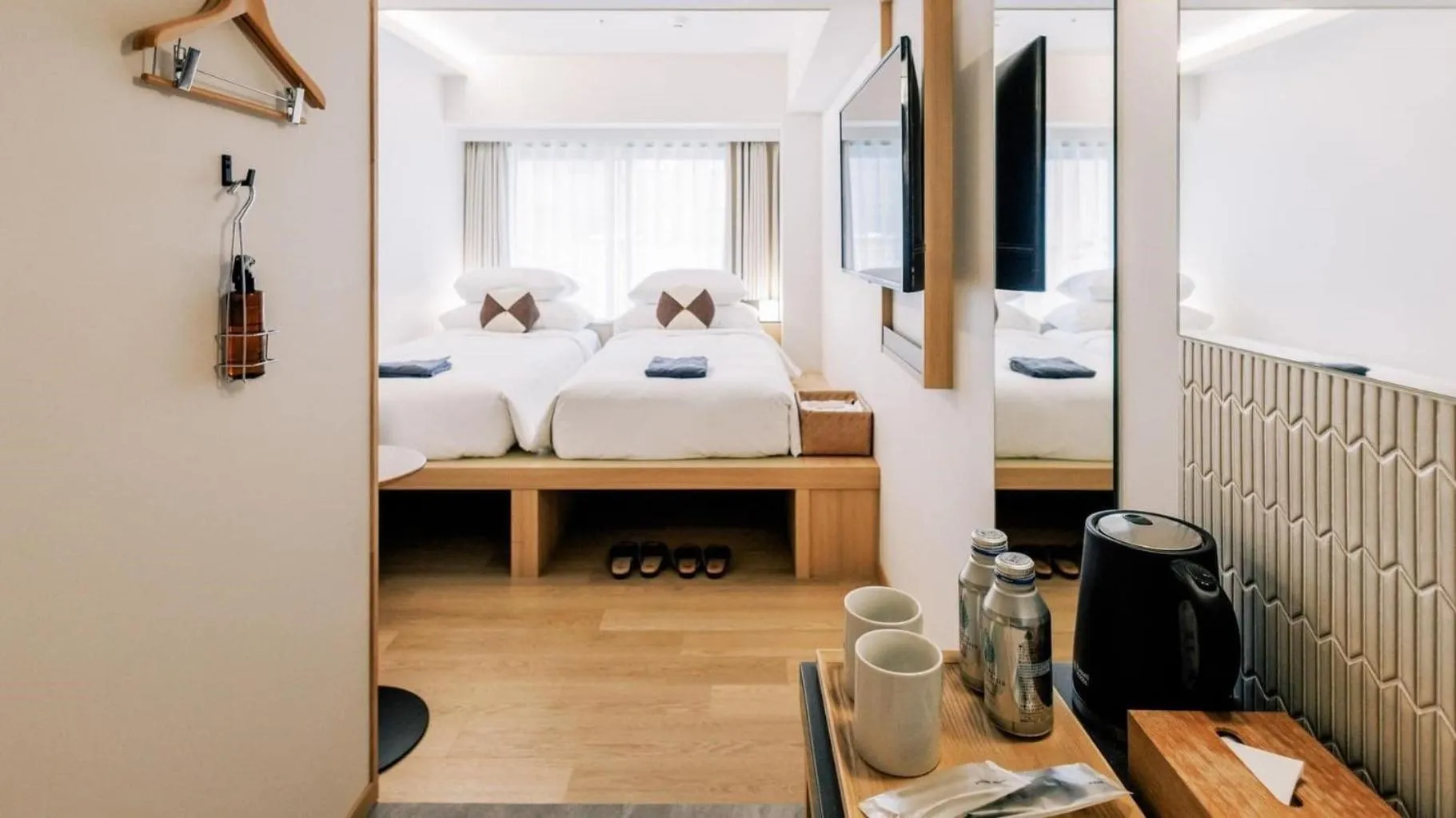 Photo of the whole room, Bed in ASAI Kyoto Shijo