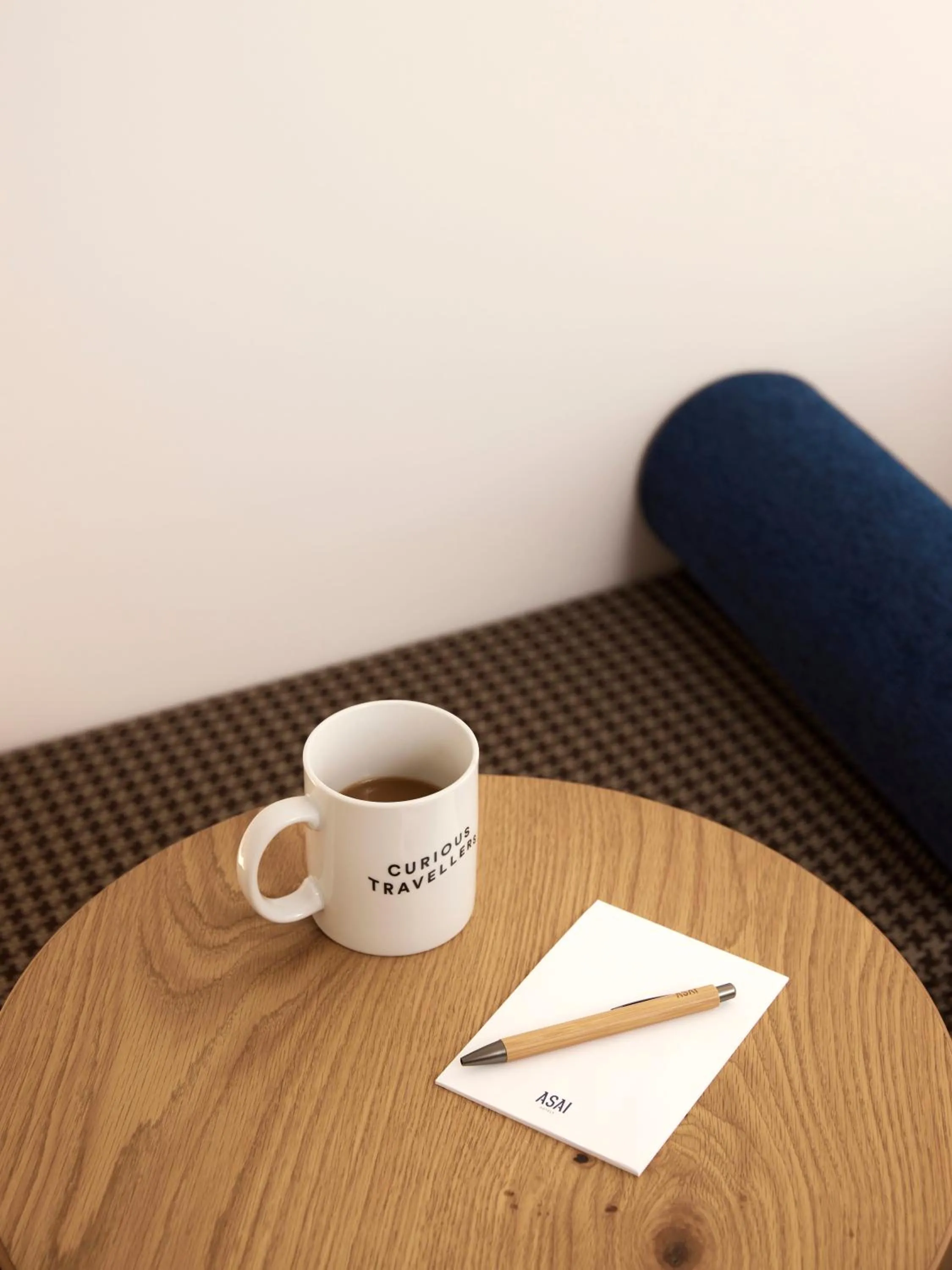 Seating area in ASAI Kyoto Shijo