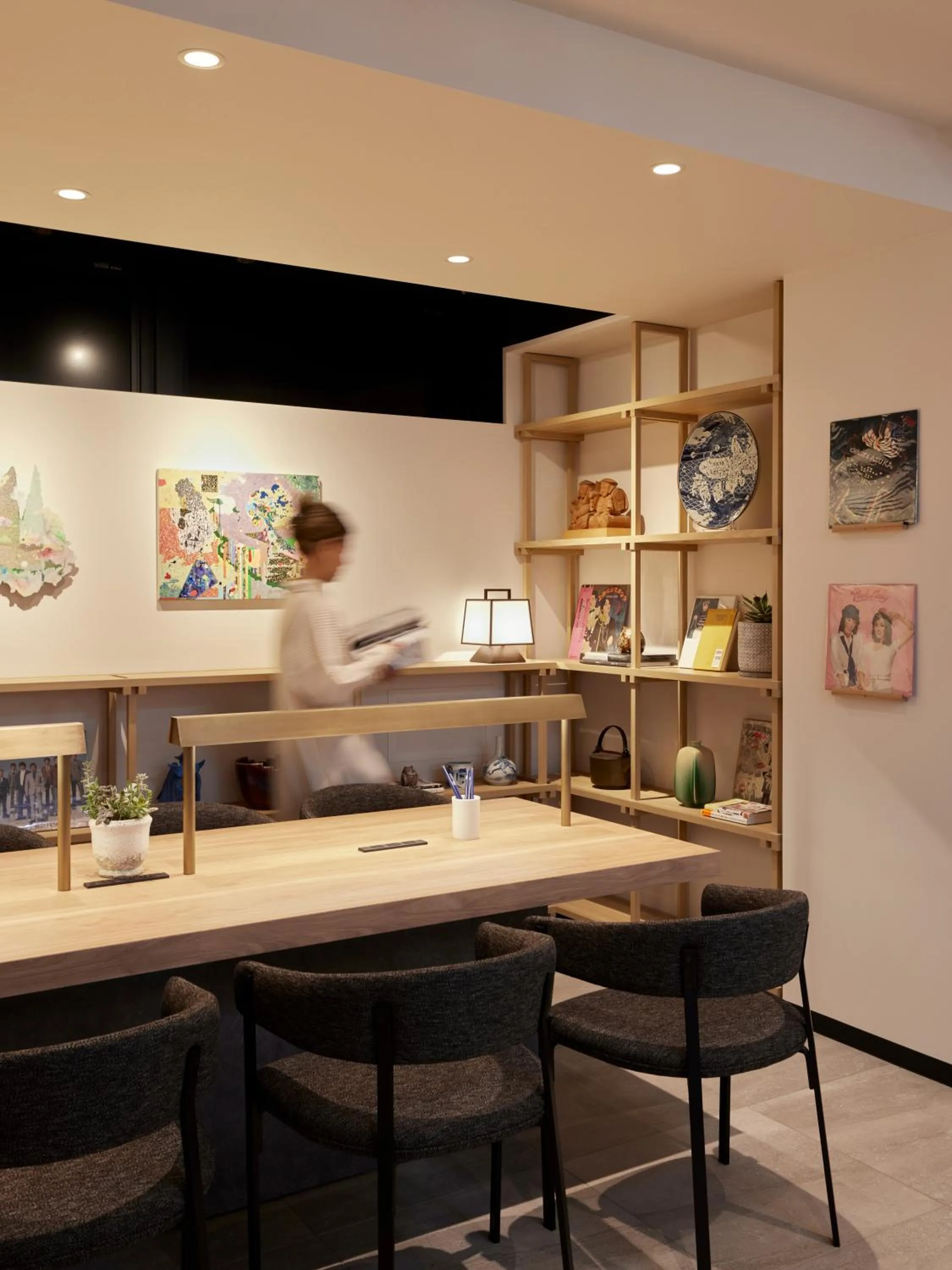 Lobby or reception in ASAI Kyoto Shijo