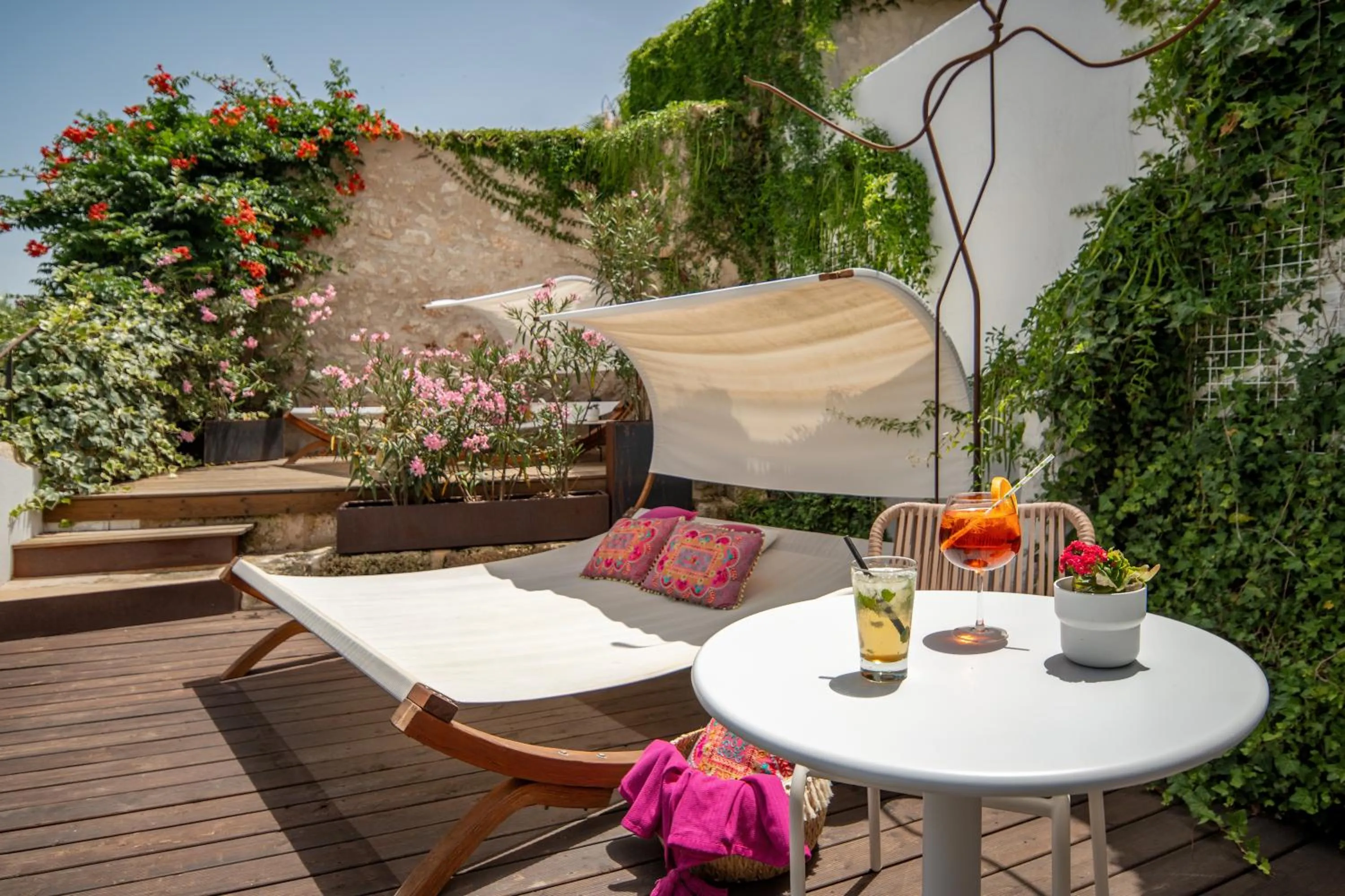 Balcony/Terrace in Can Joan Capo - Adults Only
