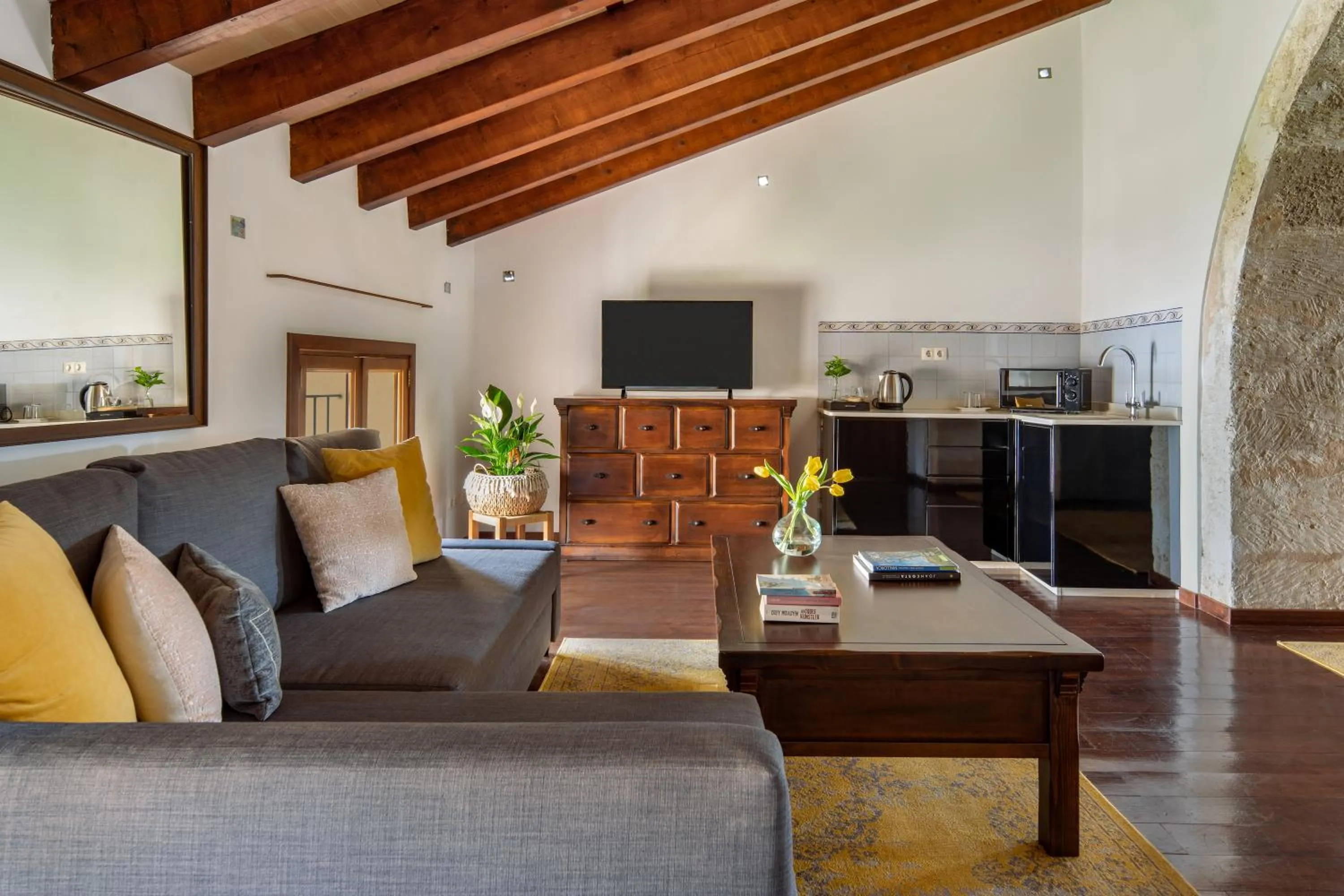 Living room in Can Joan Capo - Adults Only