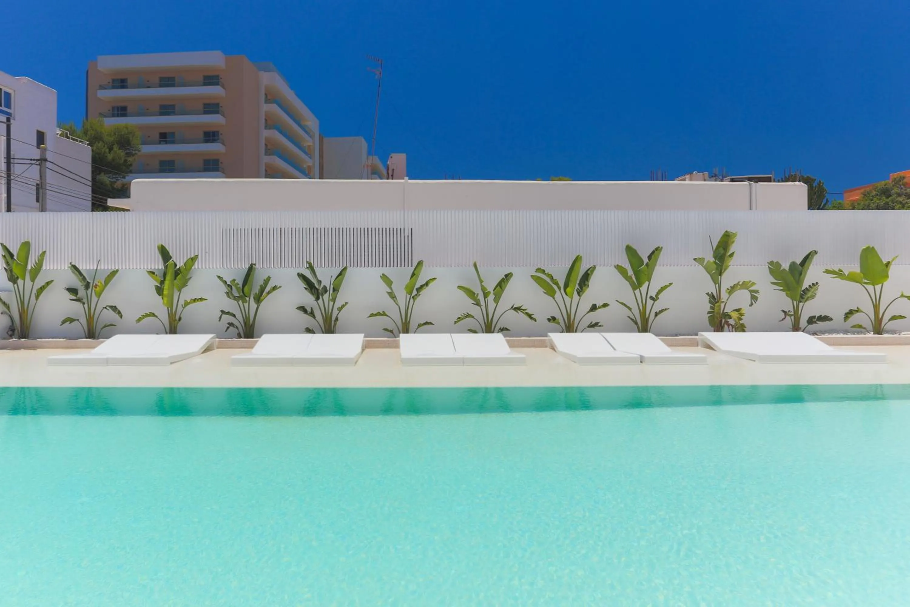 Swimming pool in White Apartments - Adults Only
