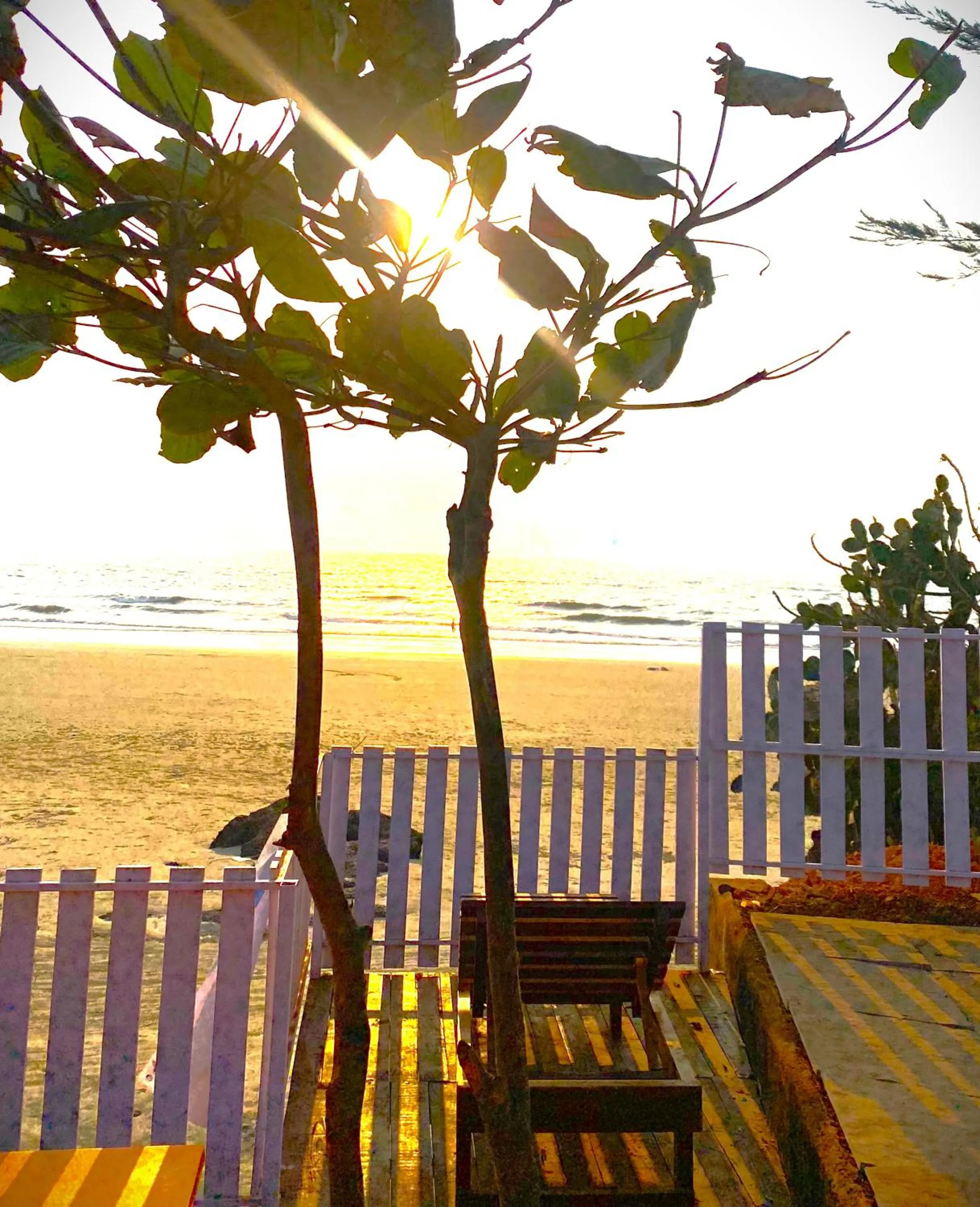 Facade/entrance in Dallas Beach Resorts Ashvem Beach