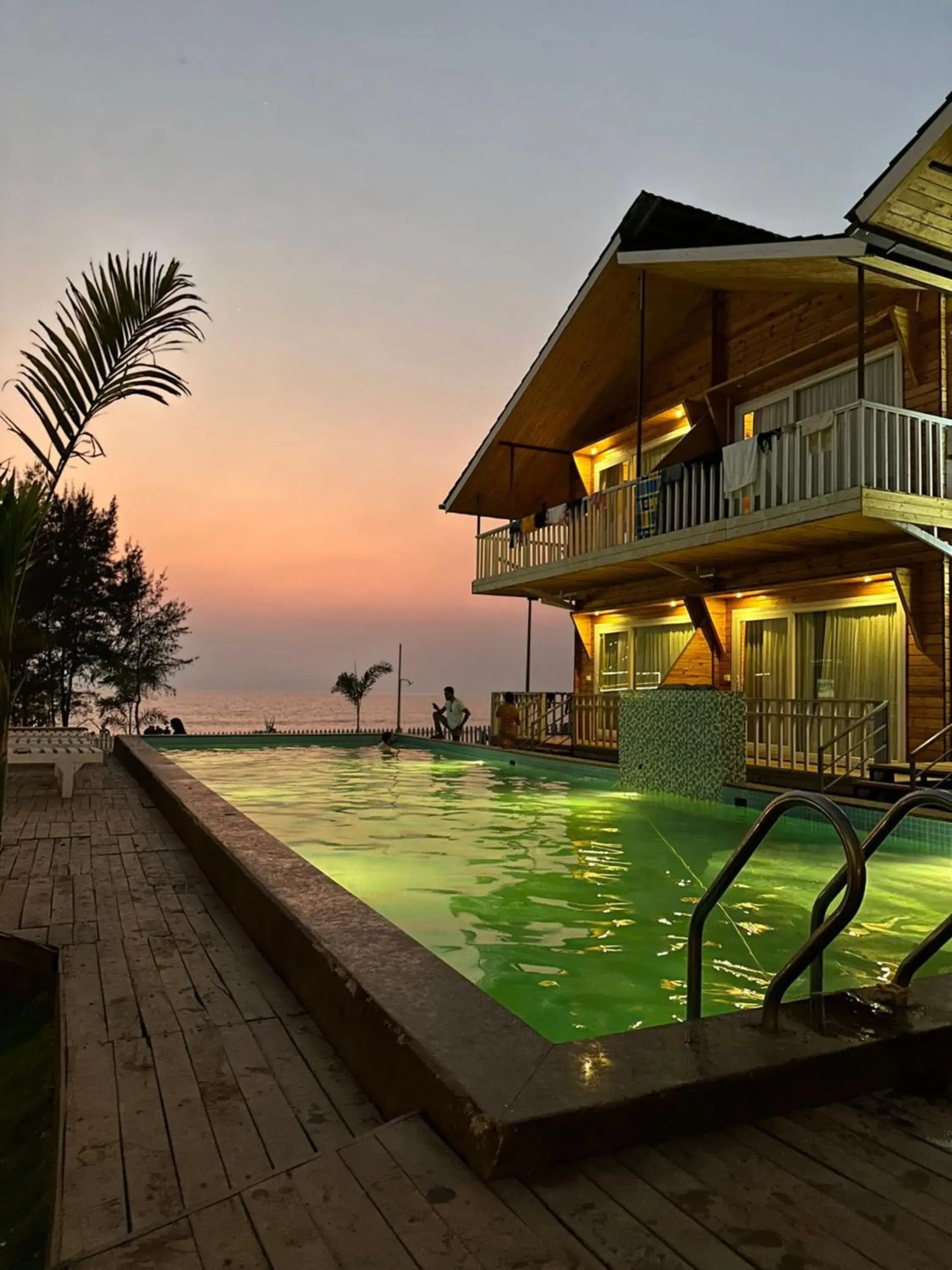 Pool view in Dallas Beach Resorts Ashvem Beach Pool view in Dallas Beach Resorts Ashvem Beach