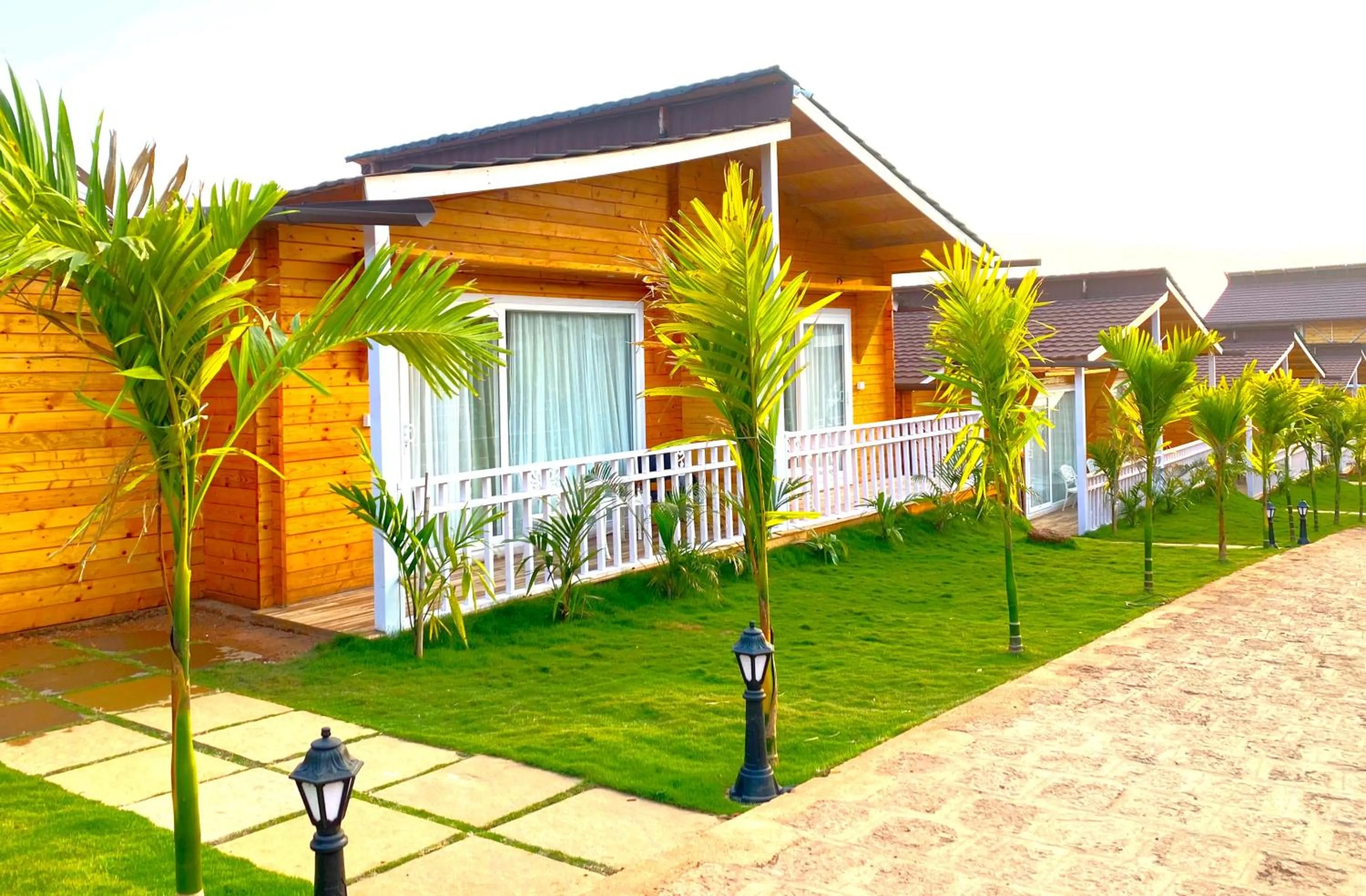 Facade/entrance in Dallas Beach Resorts Ashvem Beach