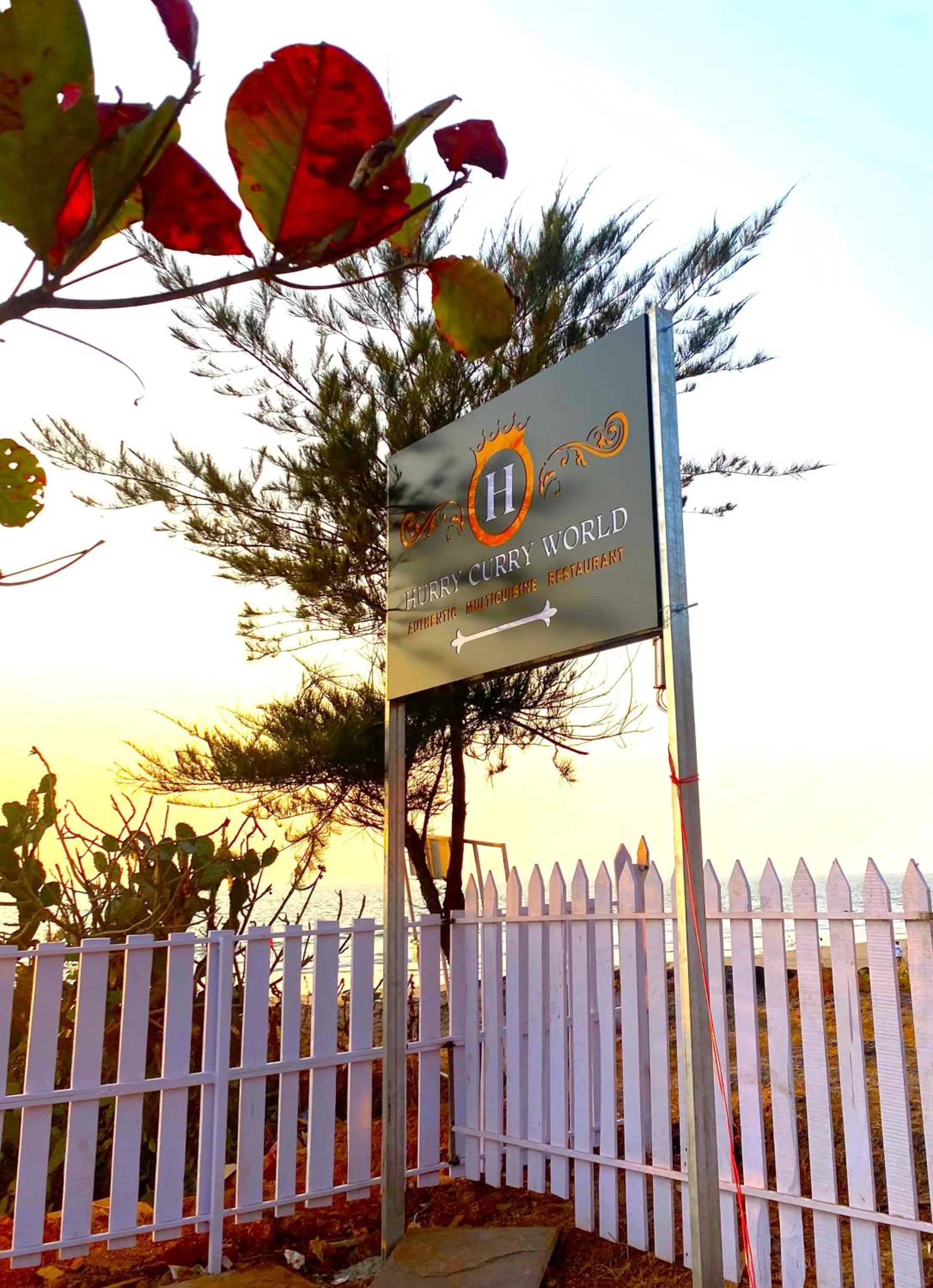 Restaurant/places to eat in Dallas Beach Resorts Ashvem Beach