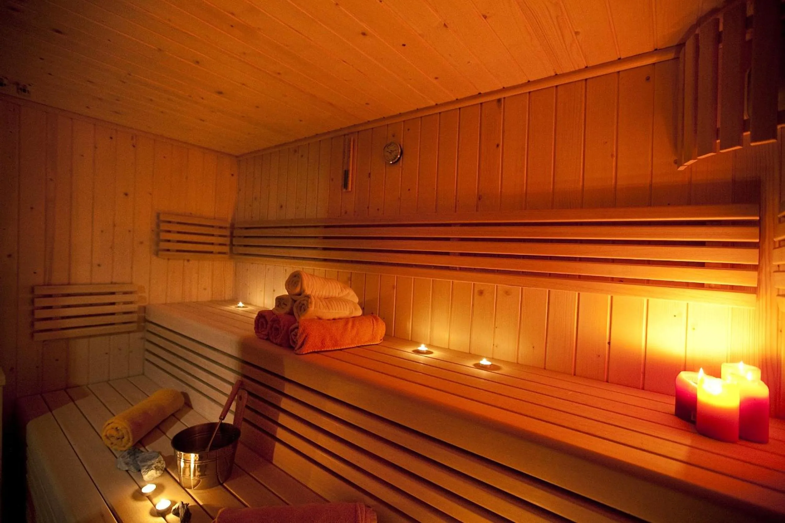 Sauna in Simantro Resort