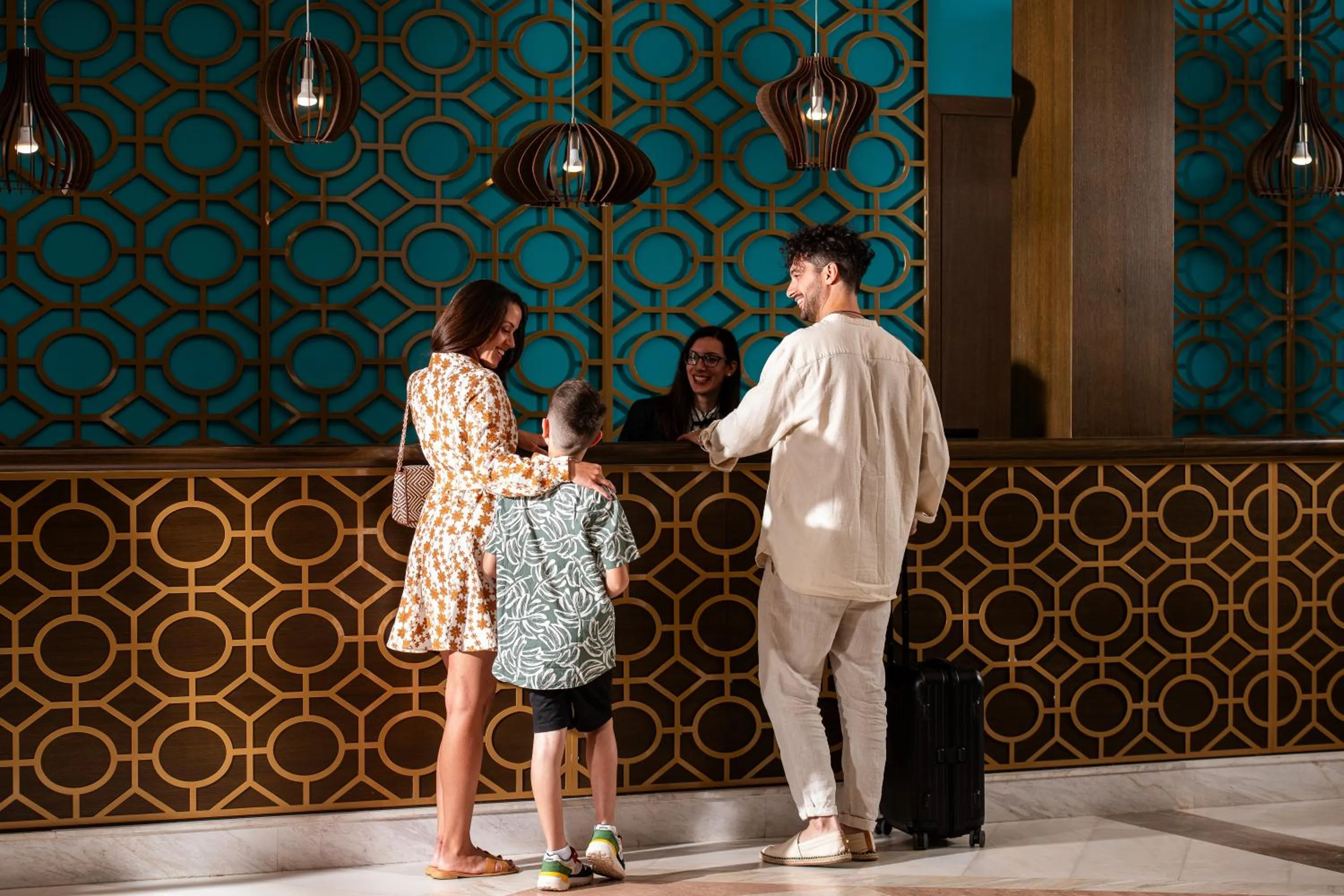 Lobby or reception in Simantro Resort