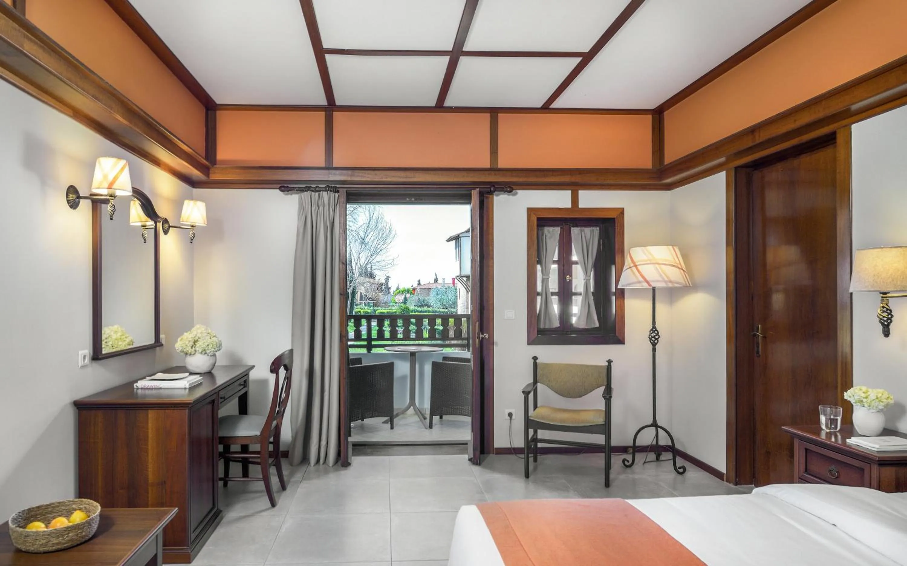 Bed in Simantro Resort