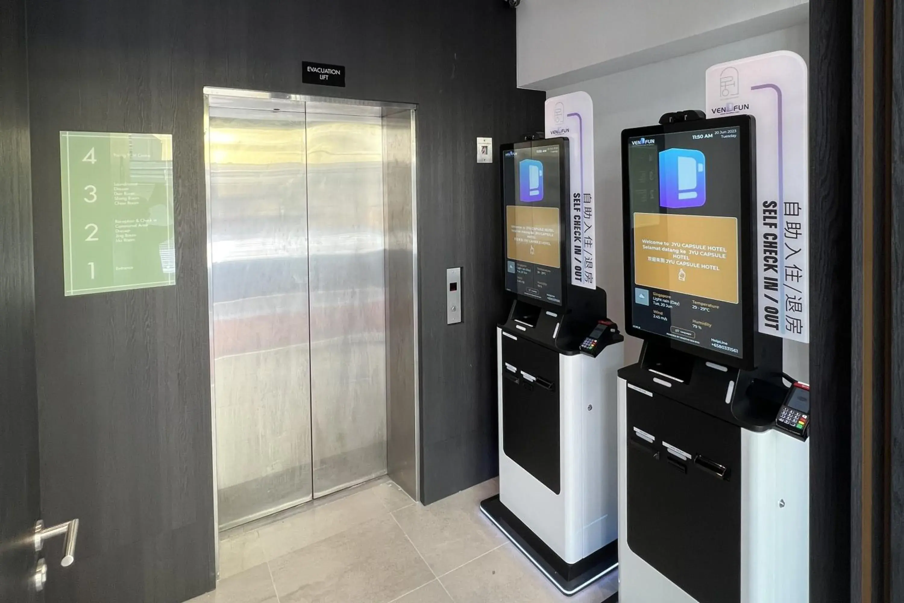 Property building in Jyu Capsule Hotel Property building in Jyu Capsule Hotel