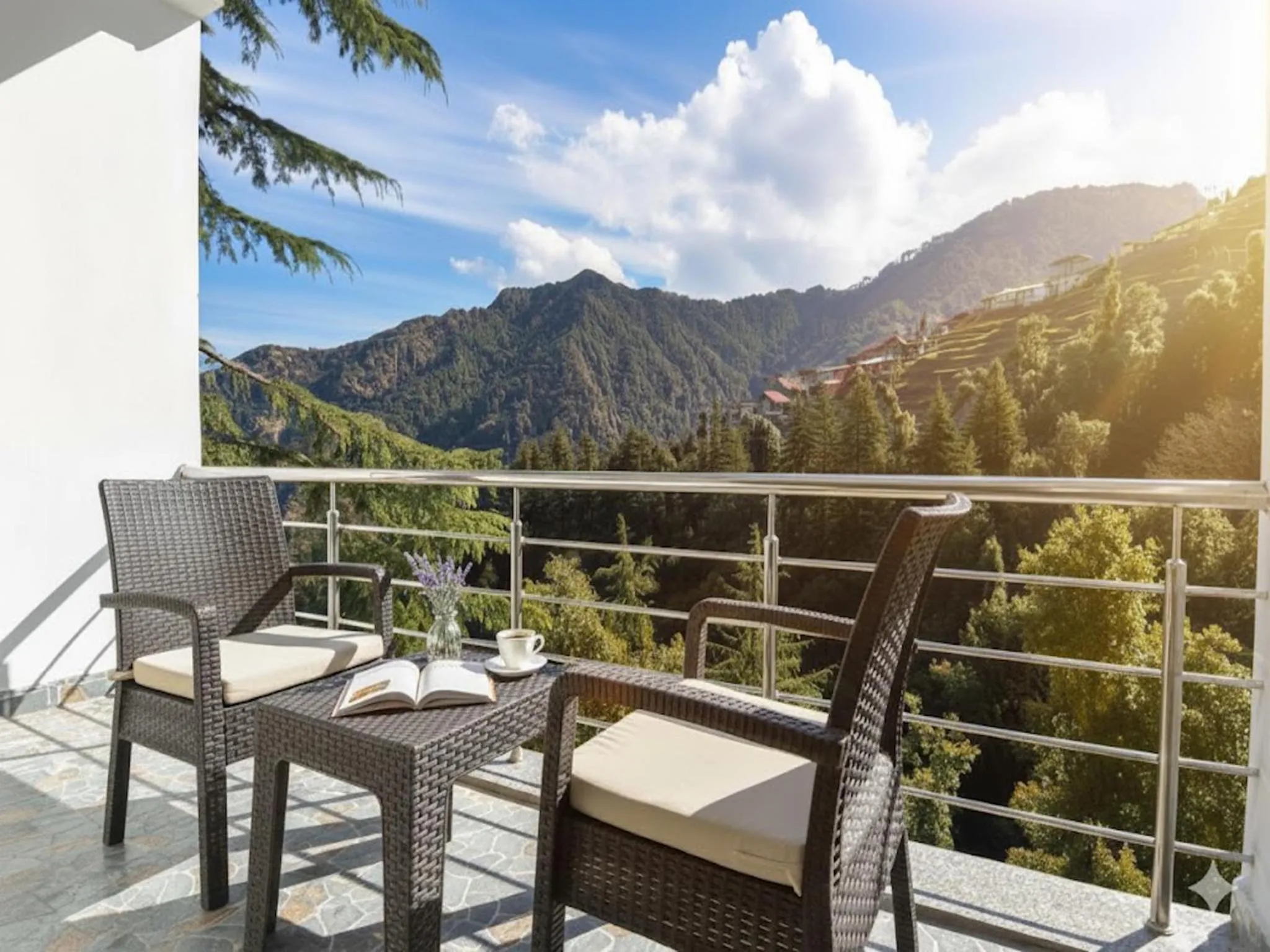 Guests in LA Riqueza Dhanolti View - Mountain View Rooms - Near to Eco Park & Surkanda Devi Temple