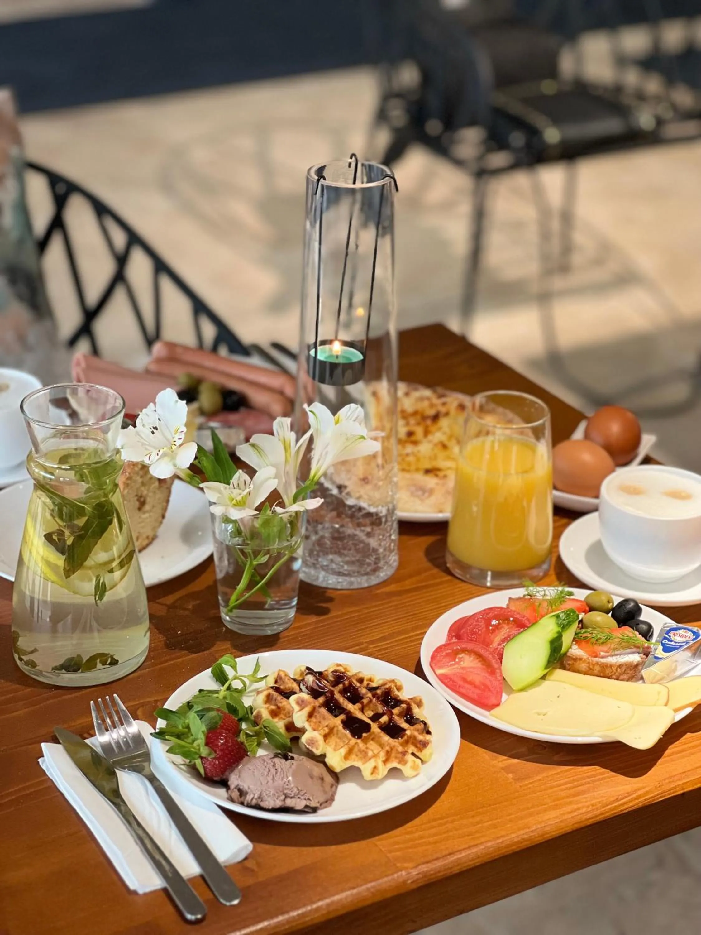 Food and drinks in Hotel Tiflisi Inn