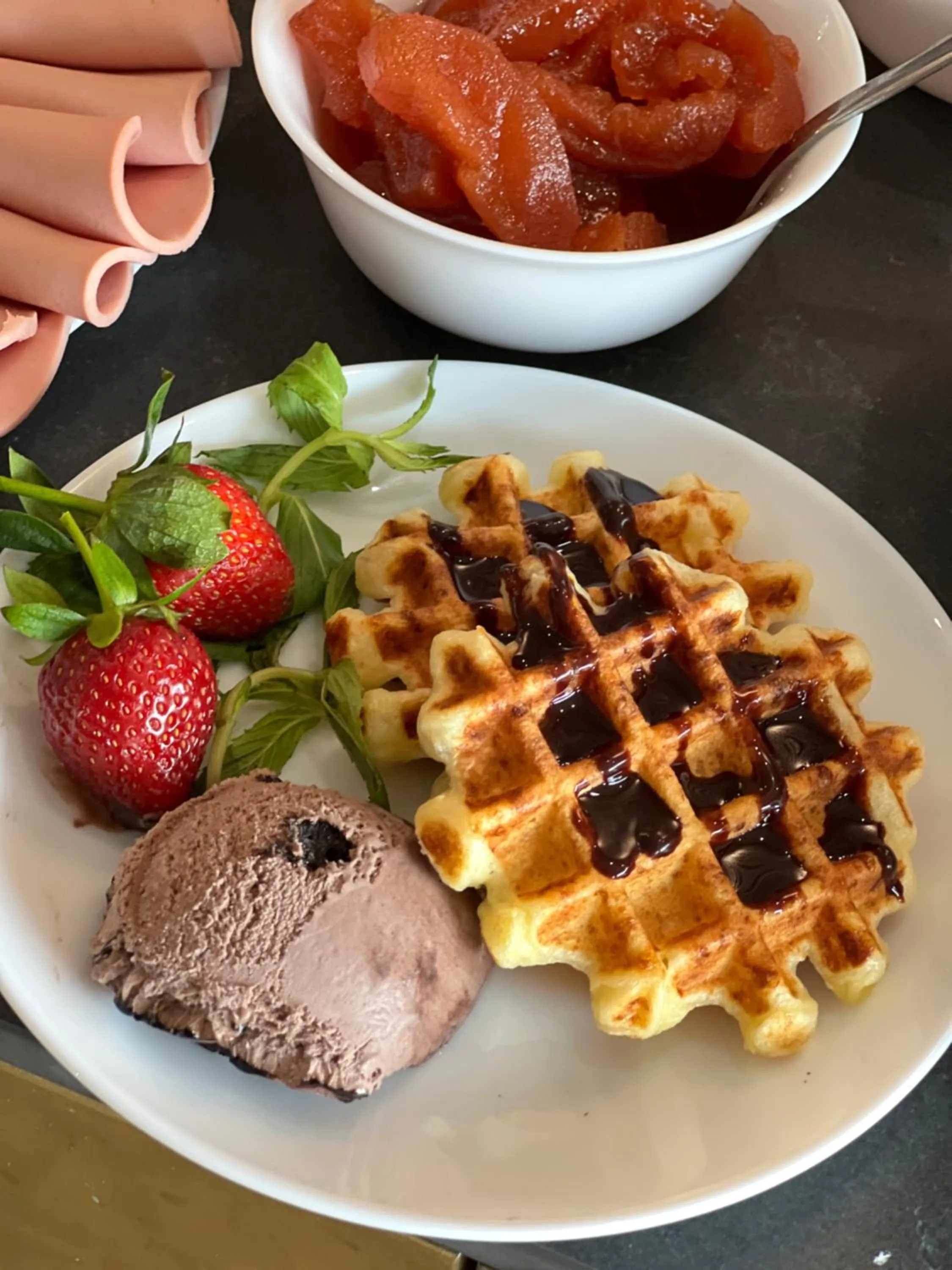 Breakfast in Hotel Tiflisi Inn