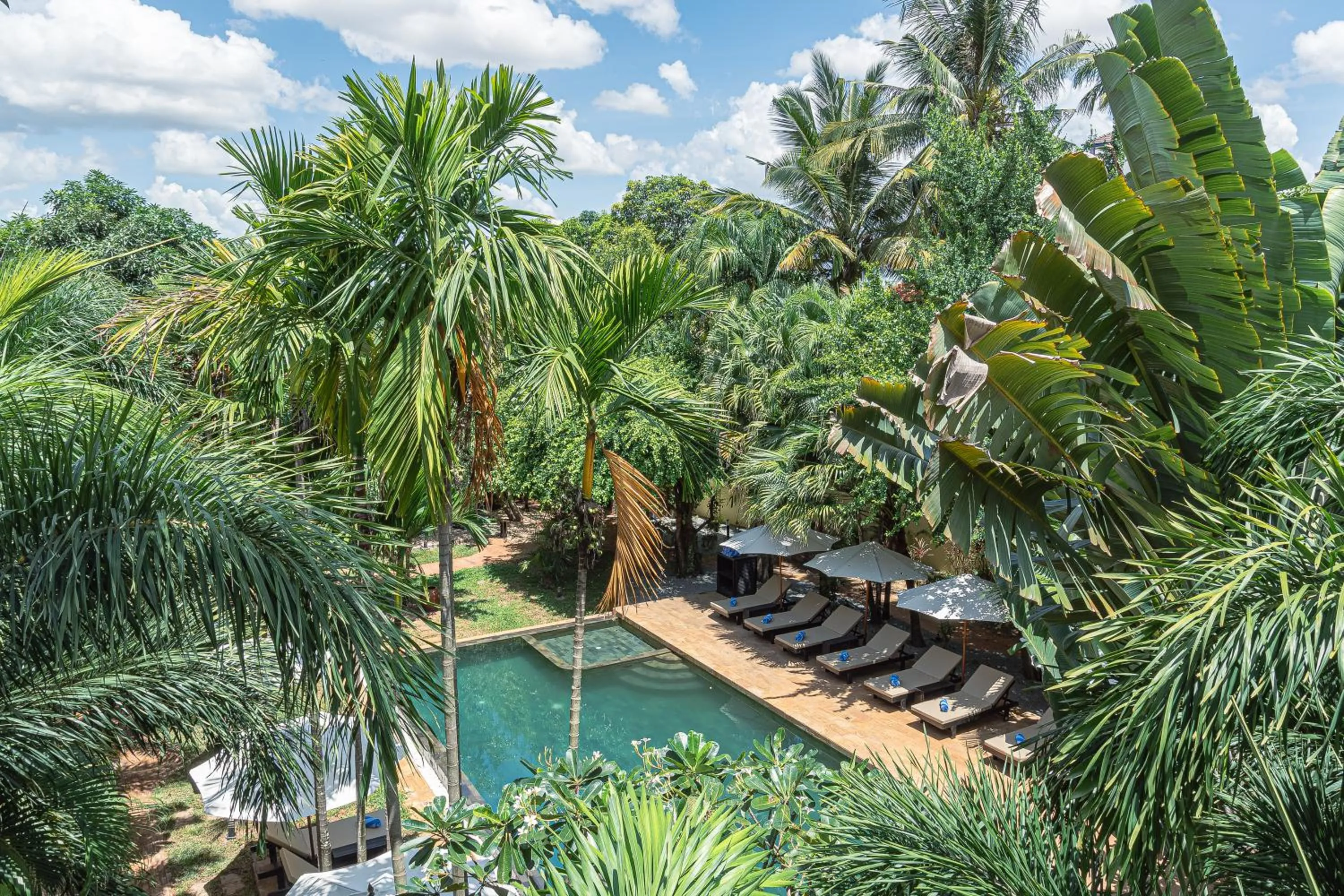 Garden in Pavillon d'Orient Boutique Hotel
