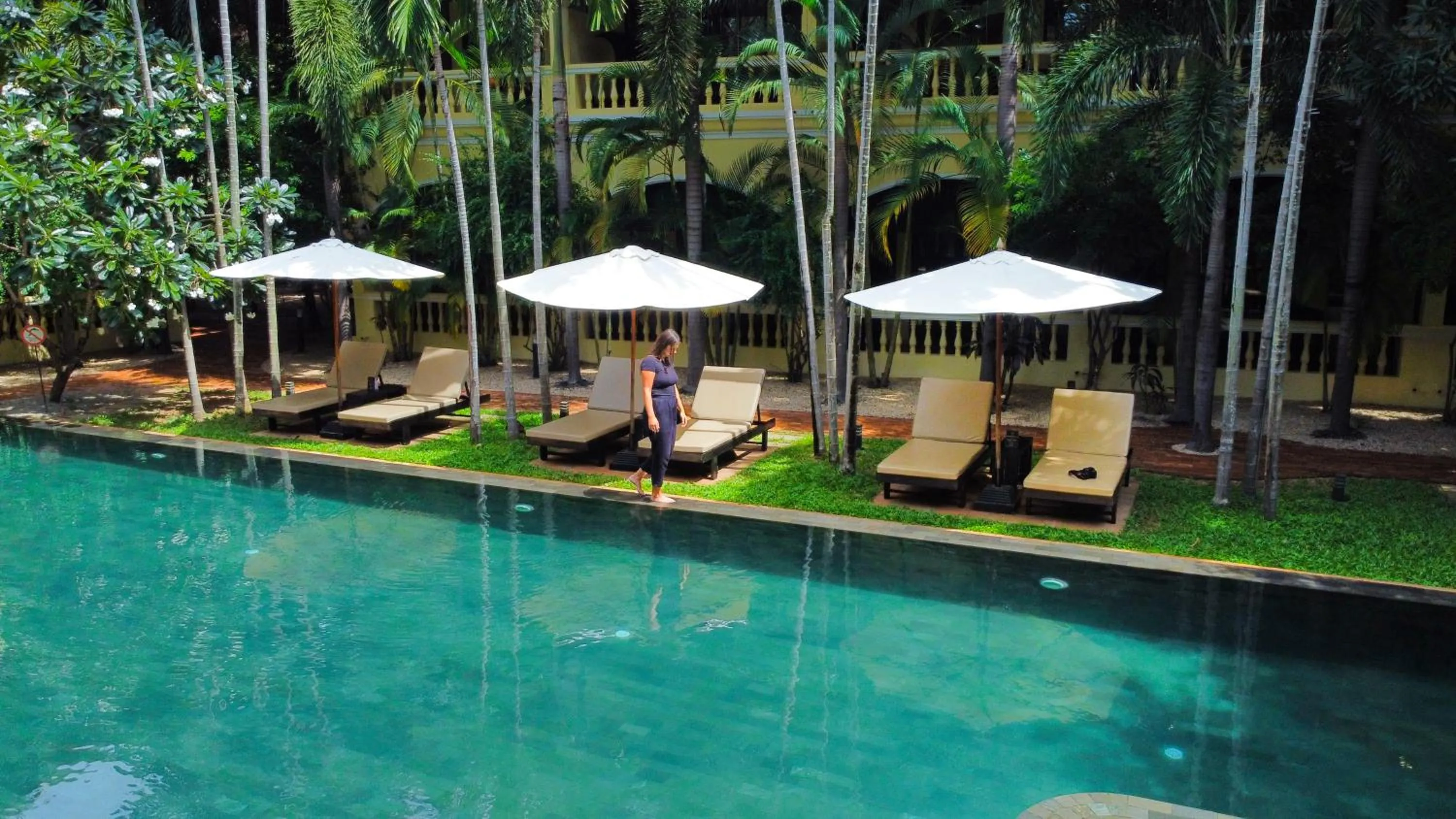 Swimming pool in Pavillon d'Orient Boutique Hotel