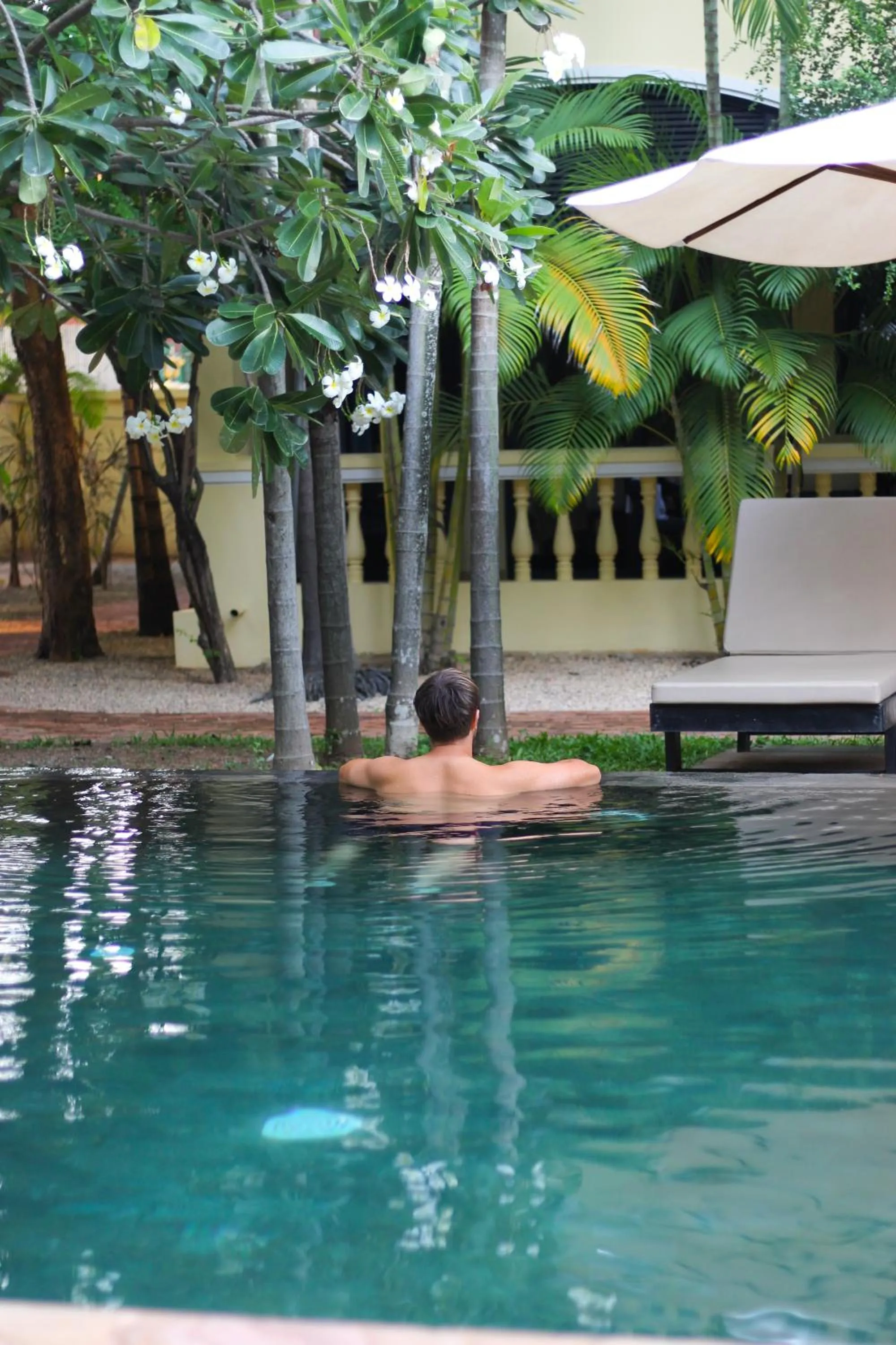 Swimming pool in Pavillon d'Orient Boutique Hotel