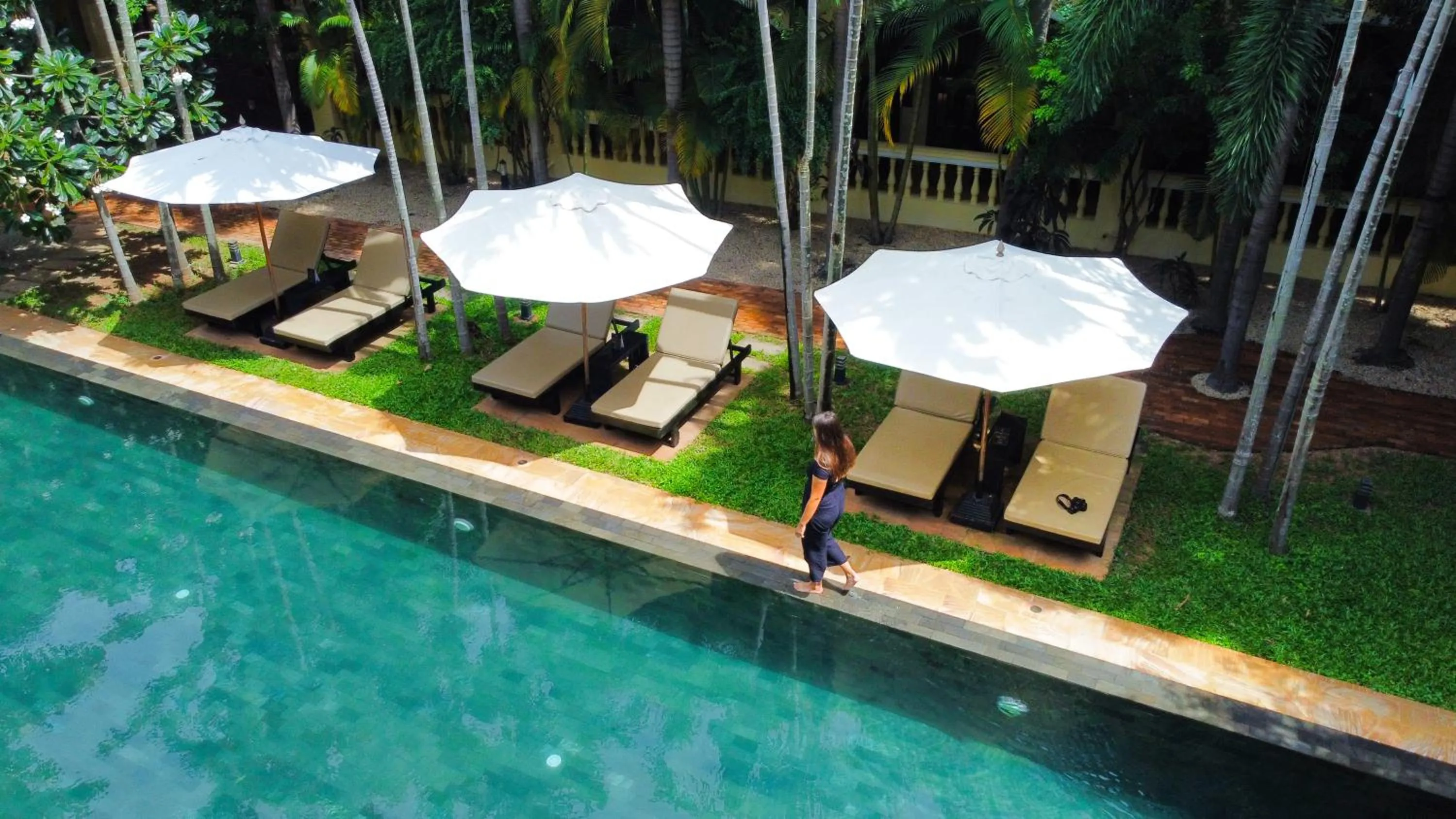 Swimming pool in Pavillon d'Orient Boutique Hotel