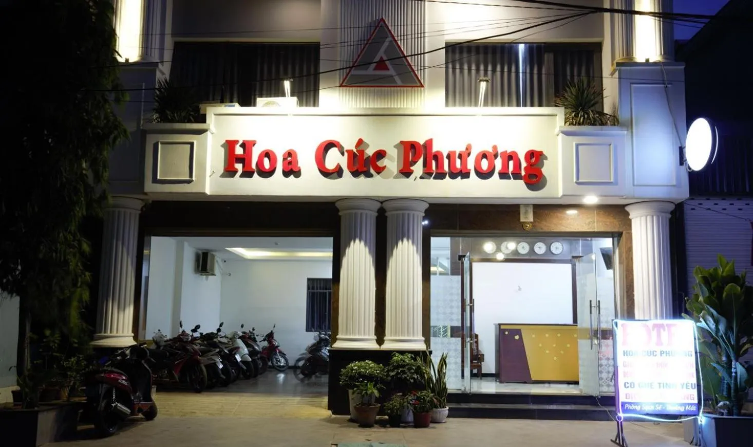 Property building in Hotel Hoa Cúc Phương Dĩ An - Bình Dương