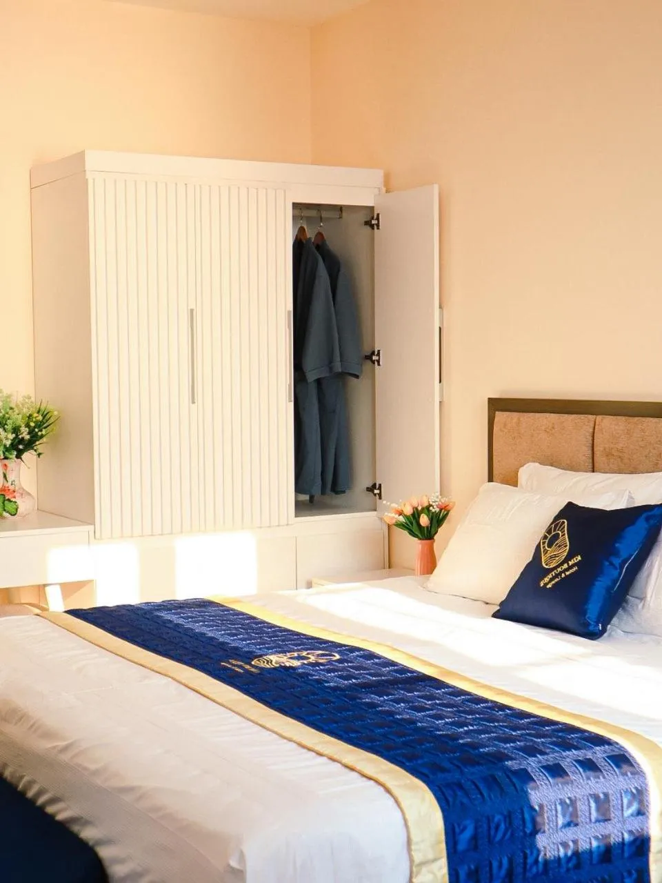 Bed in Kim Boutique Hotel Phu Quoc