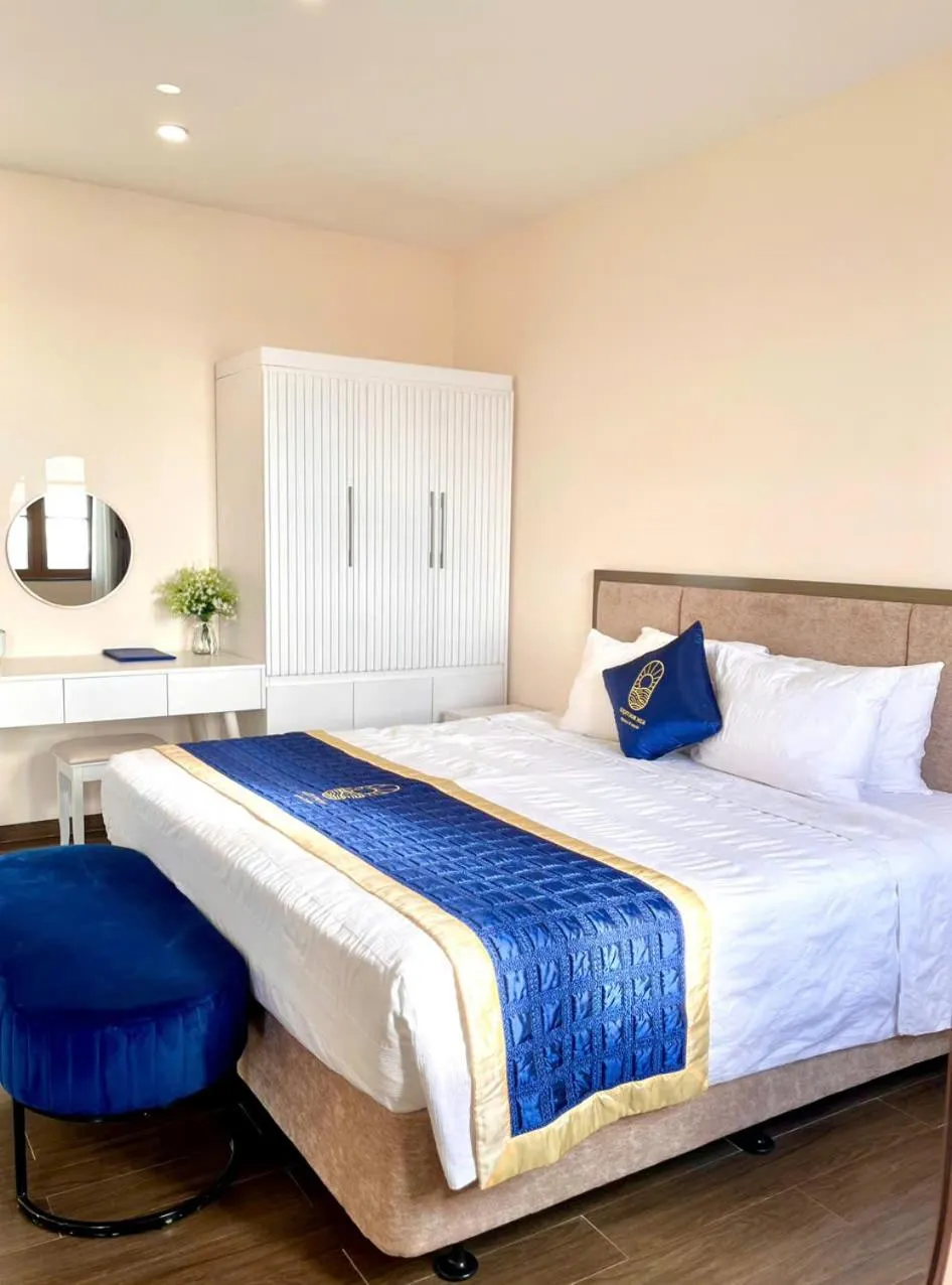 Bed in Kim Boutique Hotel Phu Quoc