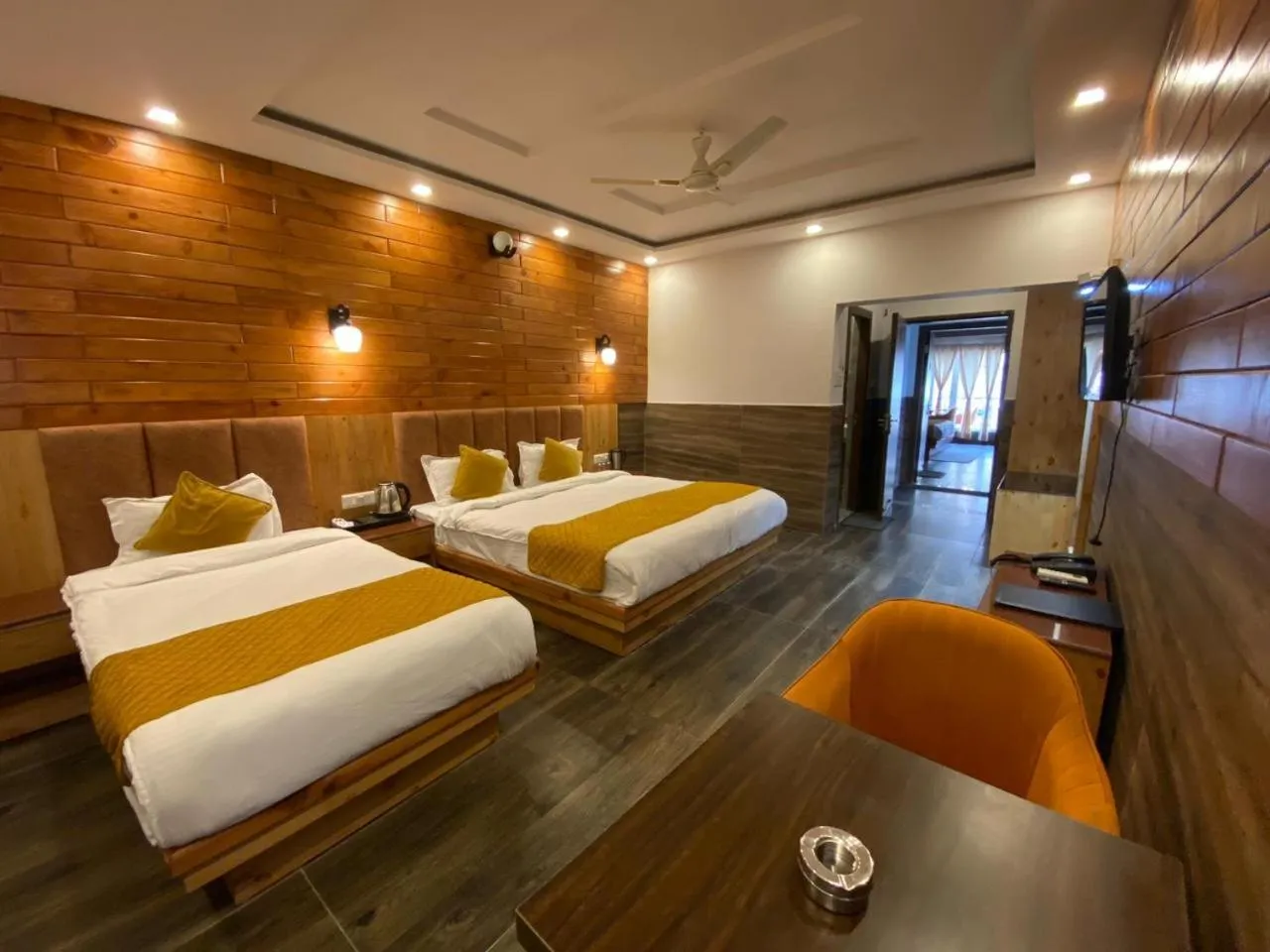 Bed in The Aesthetic Hotel & Restaurant