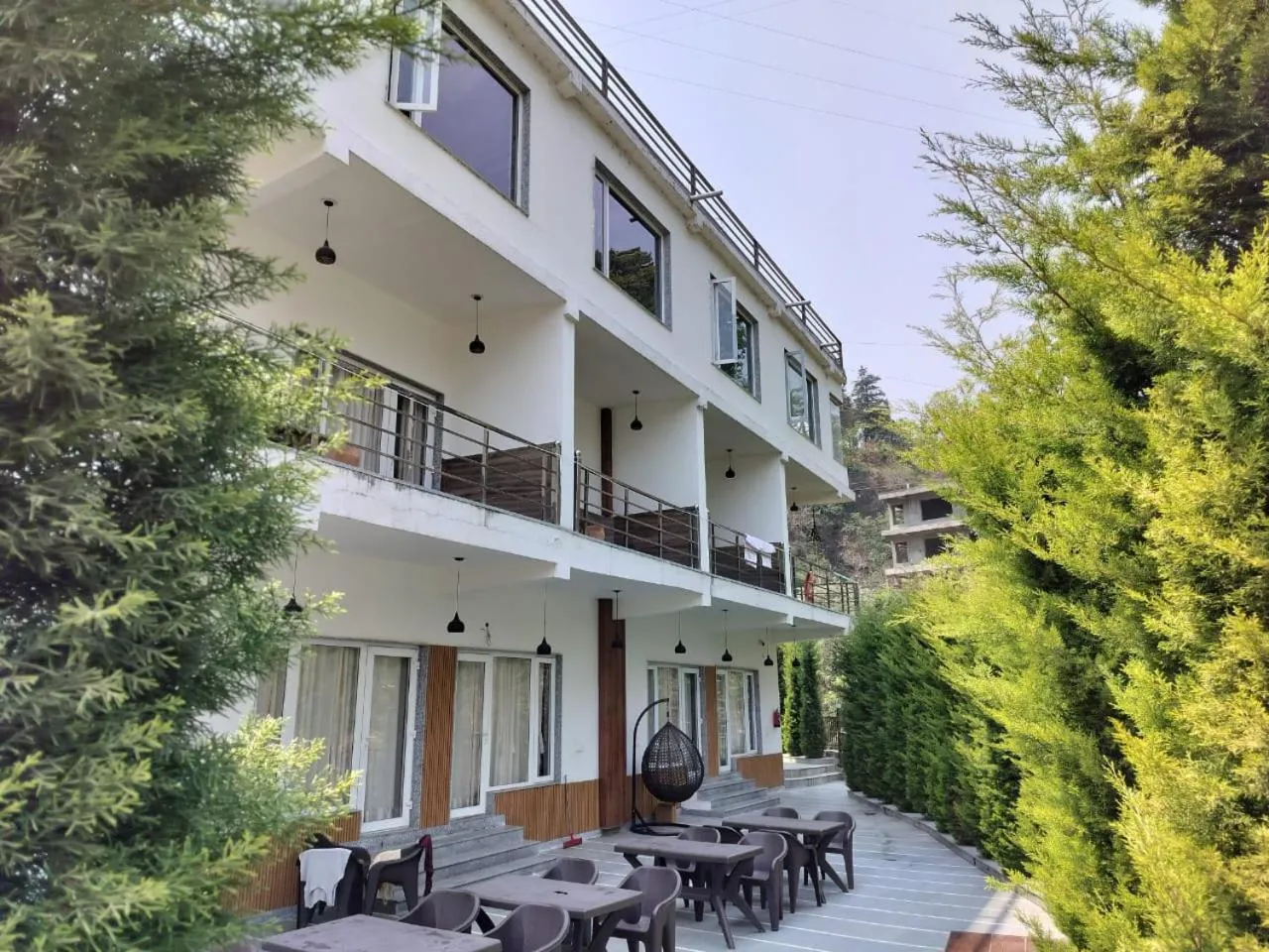 Property building in The Aesthetic Hotel & Restaurant