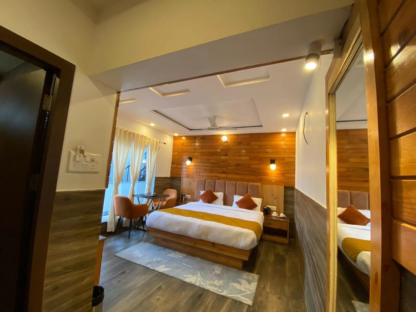 Bed in The Aesthetic Hotel & Restaurant