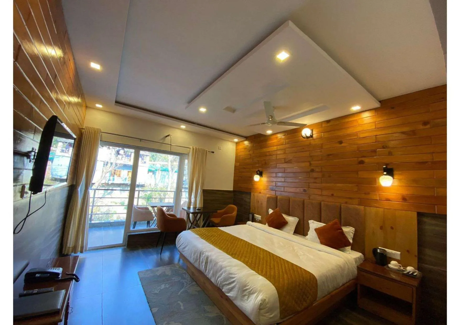 Bed in The Aesthetic Hotel & Restaurant