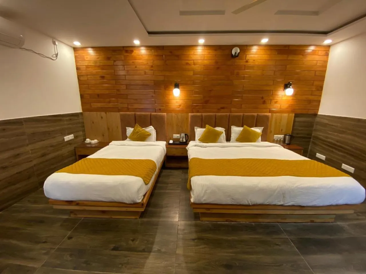 Bed in The Aesthetic Hotel & Restaurant