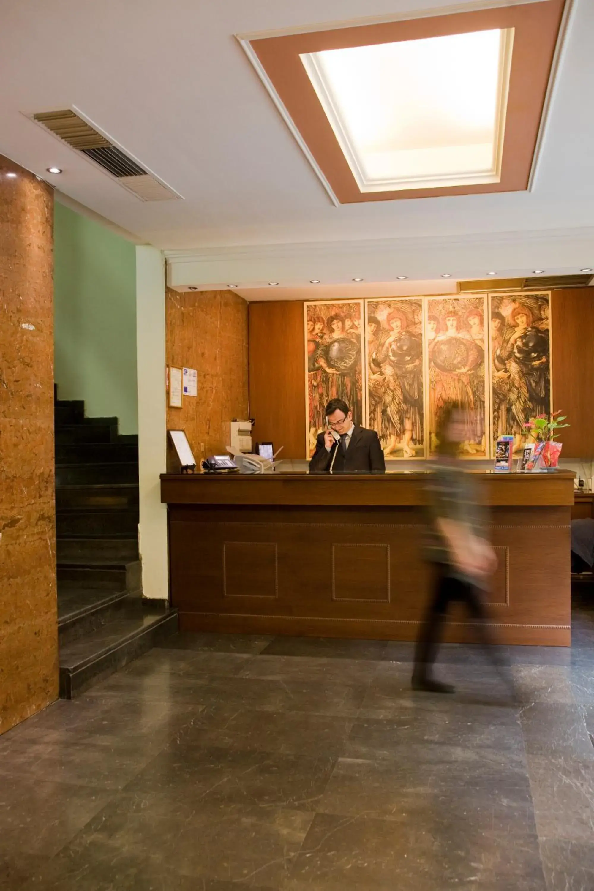 Lobby or reception in Arethusa Hotel Athens Lobby or reception in Arethusa Hotel Athens