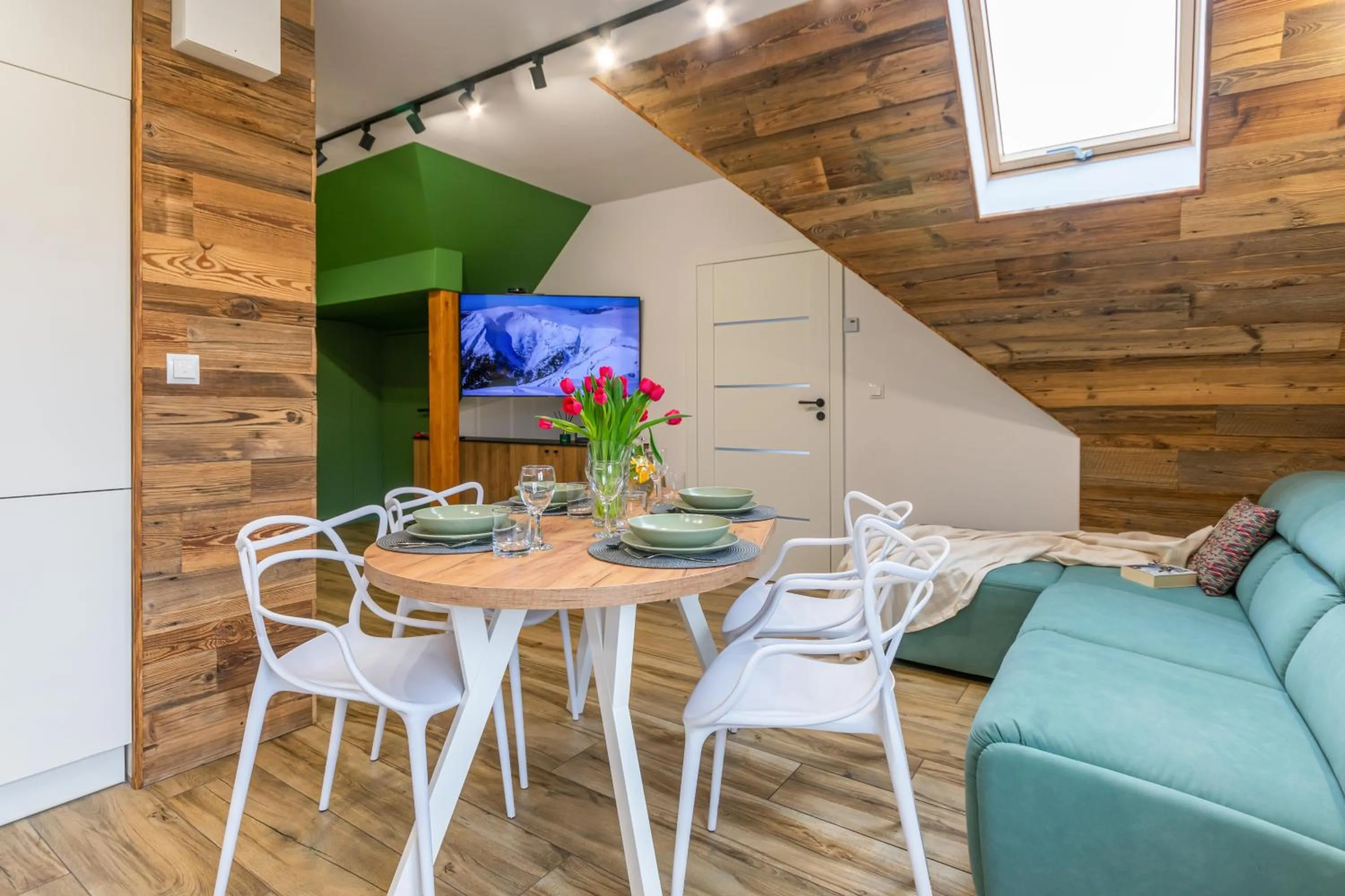 TV and multimedia in Apartament Cortina