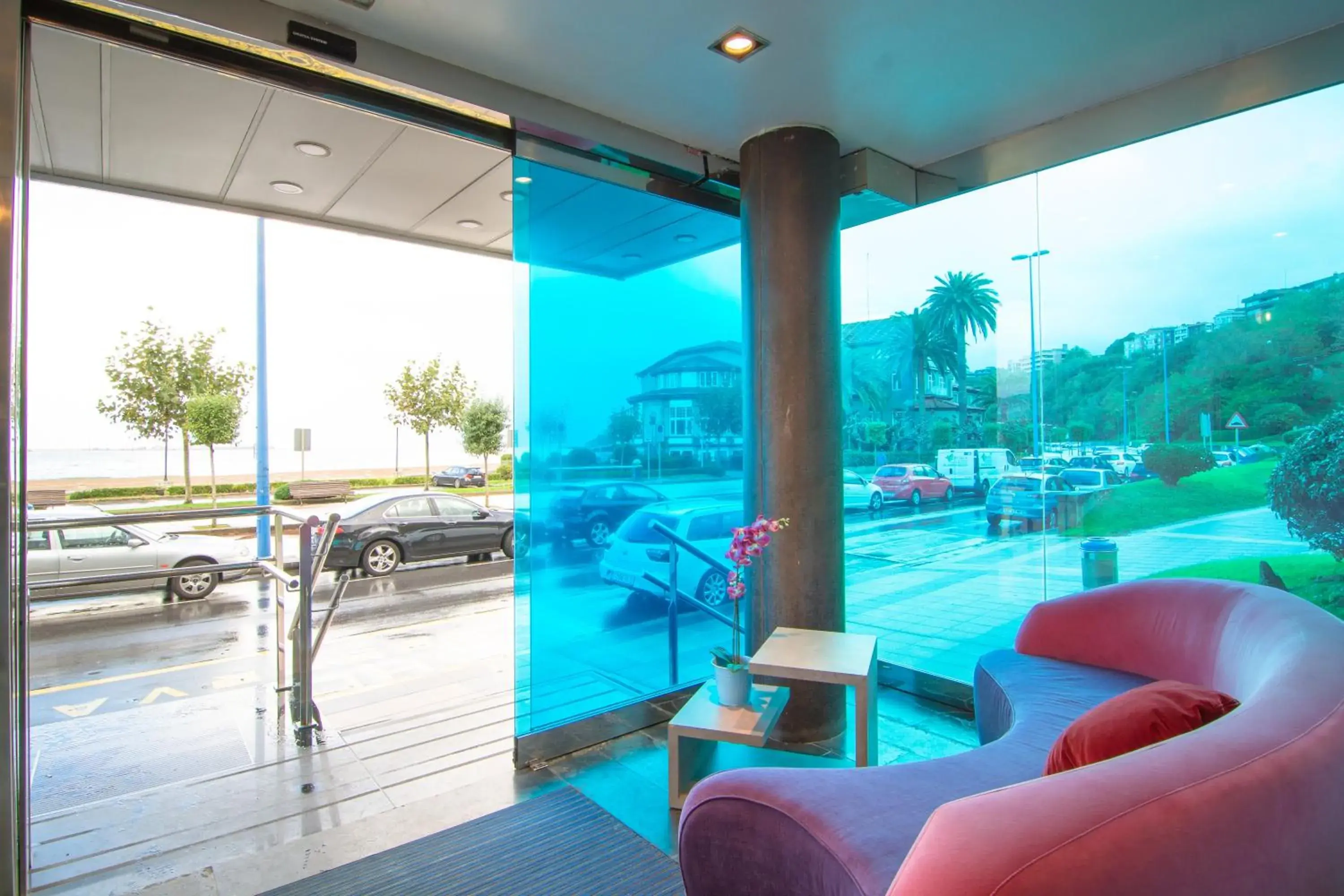 Lobby or reception in Petit Palace Tamarises Lobby or reception in Petit Palace Tamarises