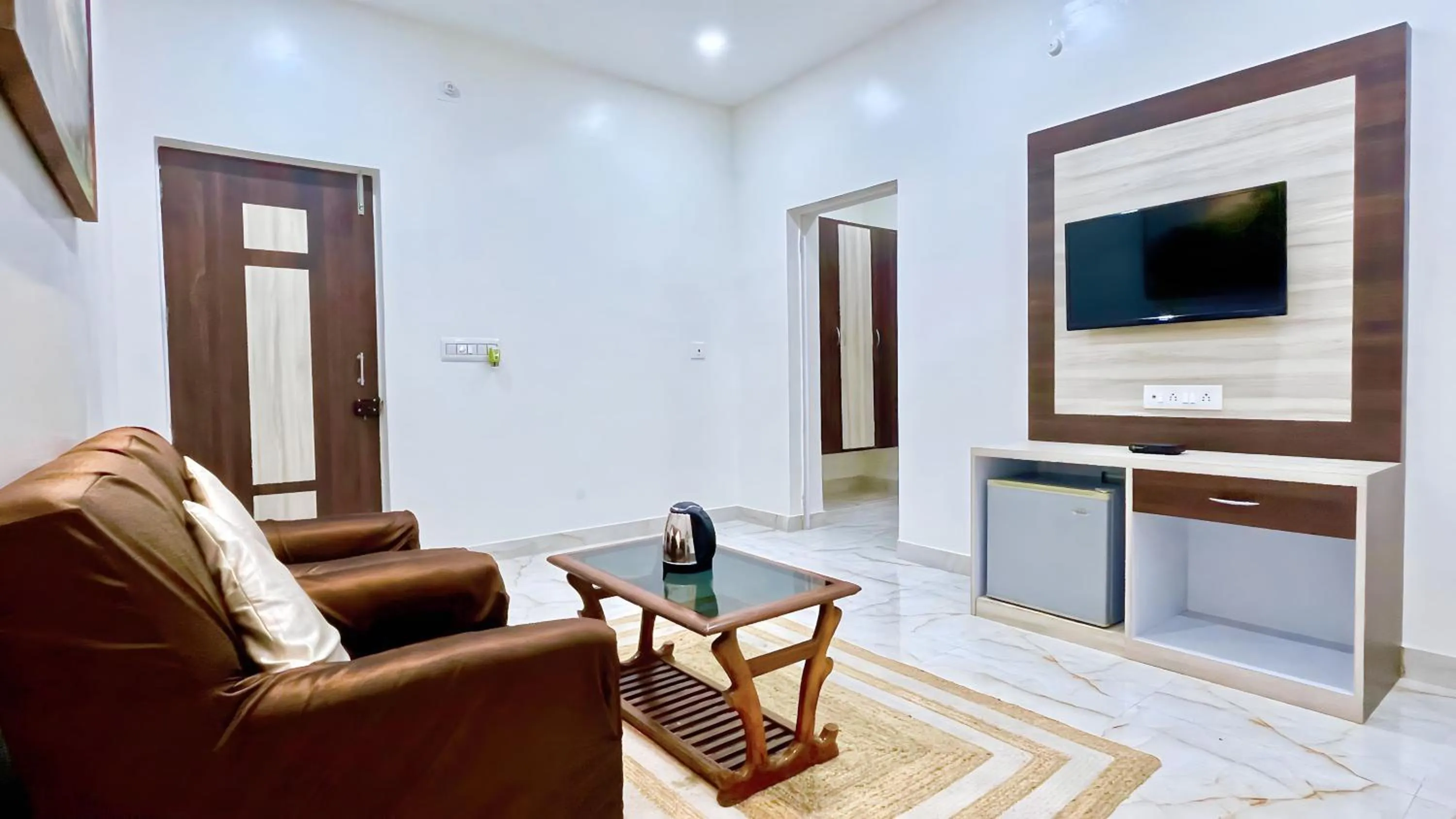 Seating area in Hotel Basundhara