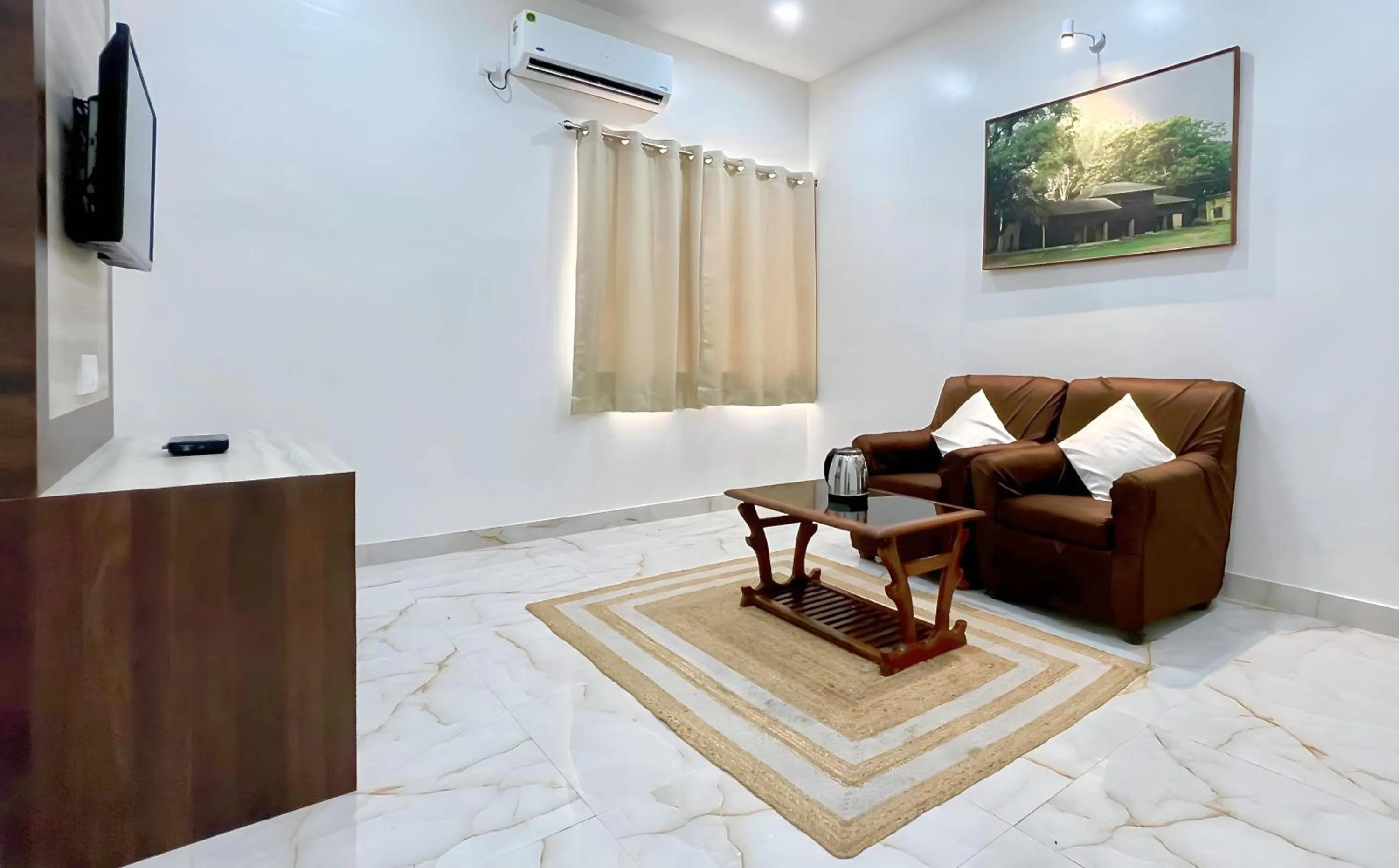 Seating area in Hotel Basundhara