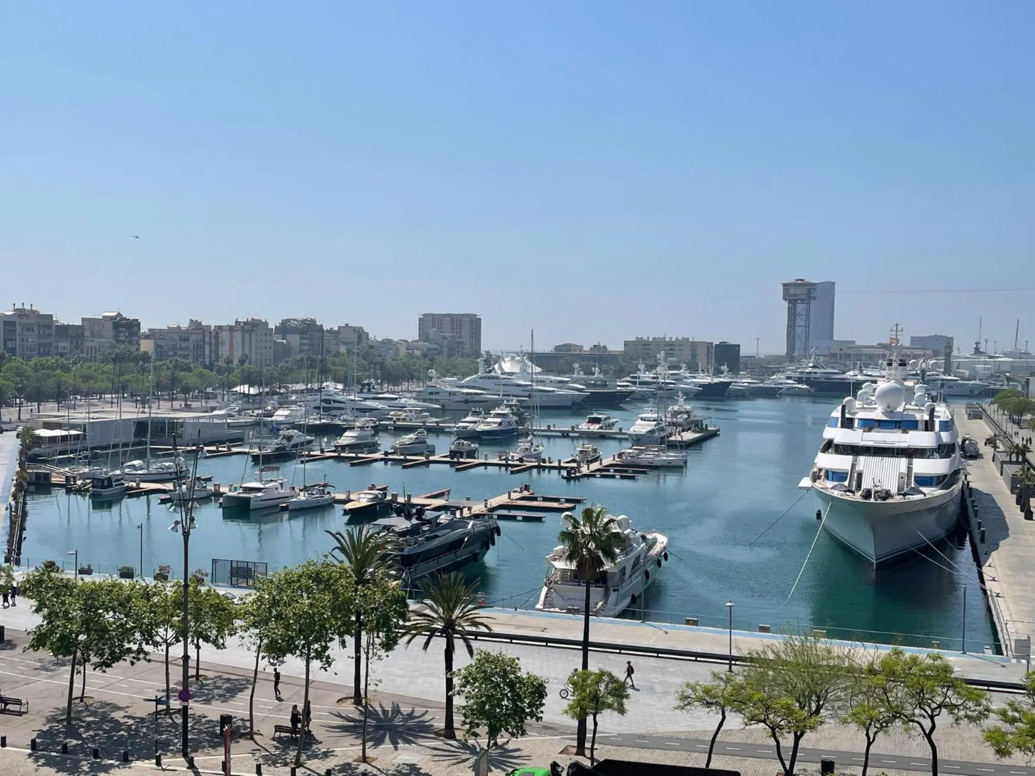 Sea view in Som Nit Port Vell