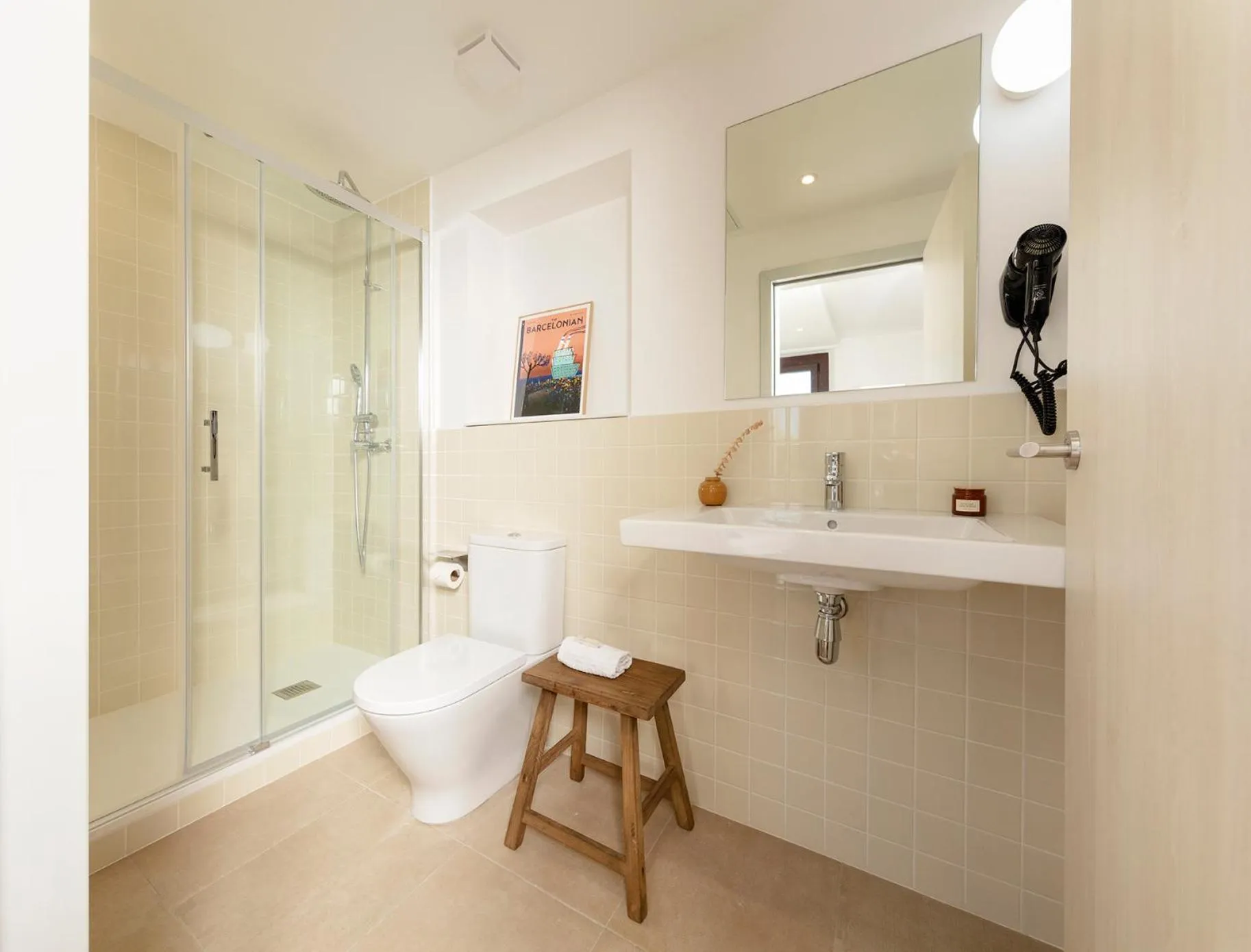 Bathroom in Som Nit Port Vell