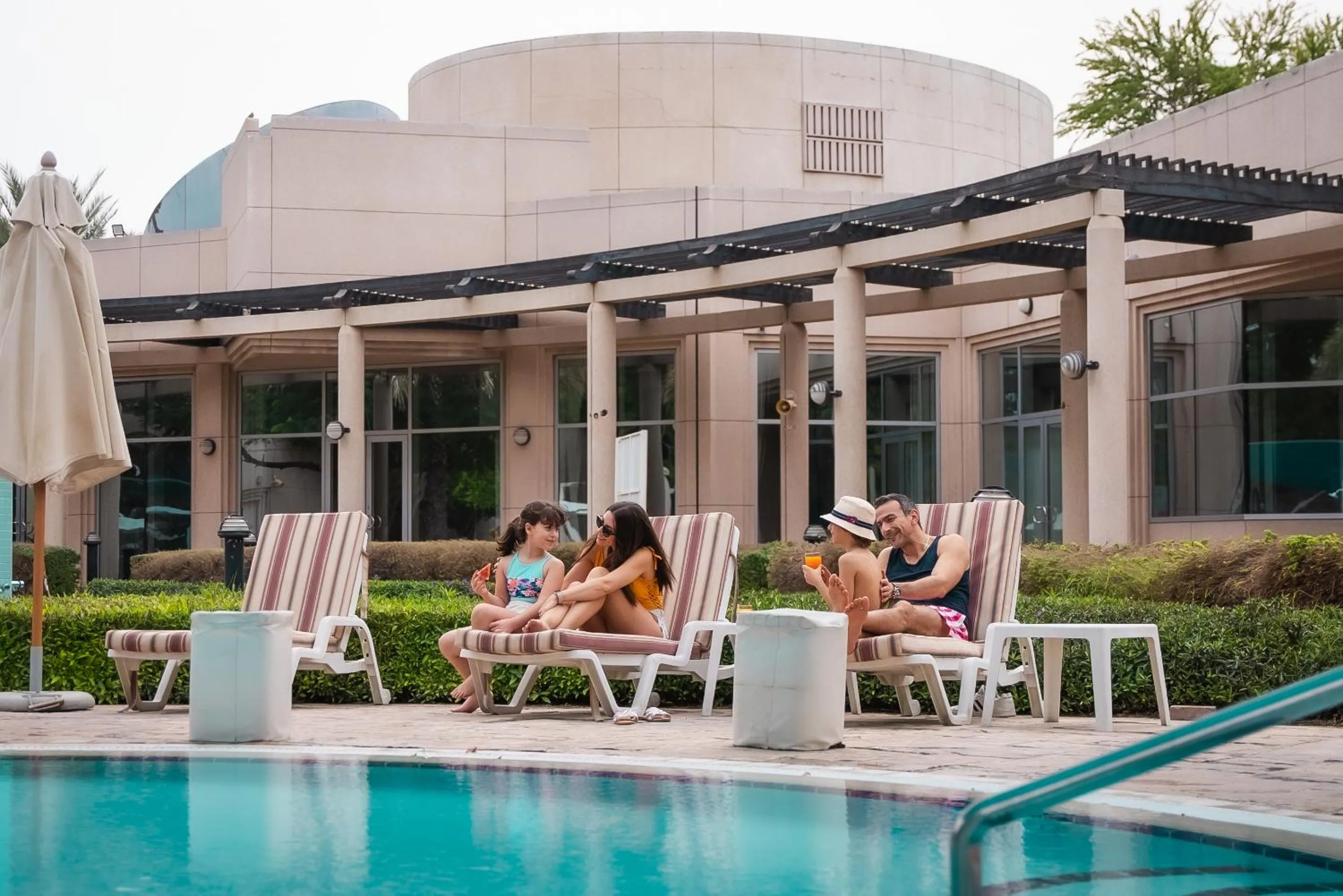 People in eStay Hotel