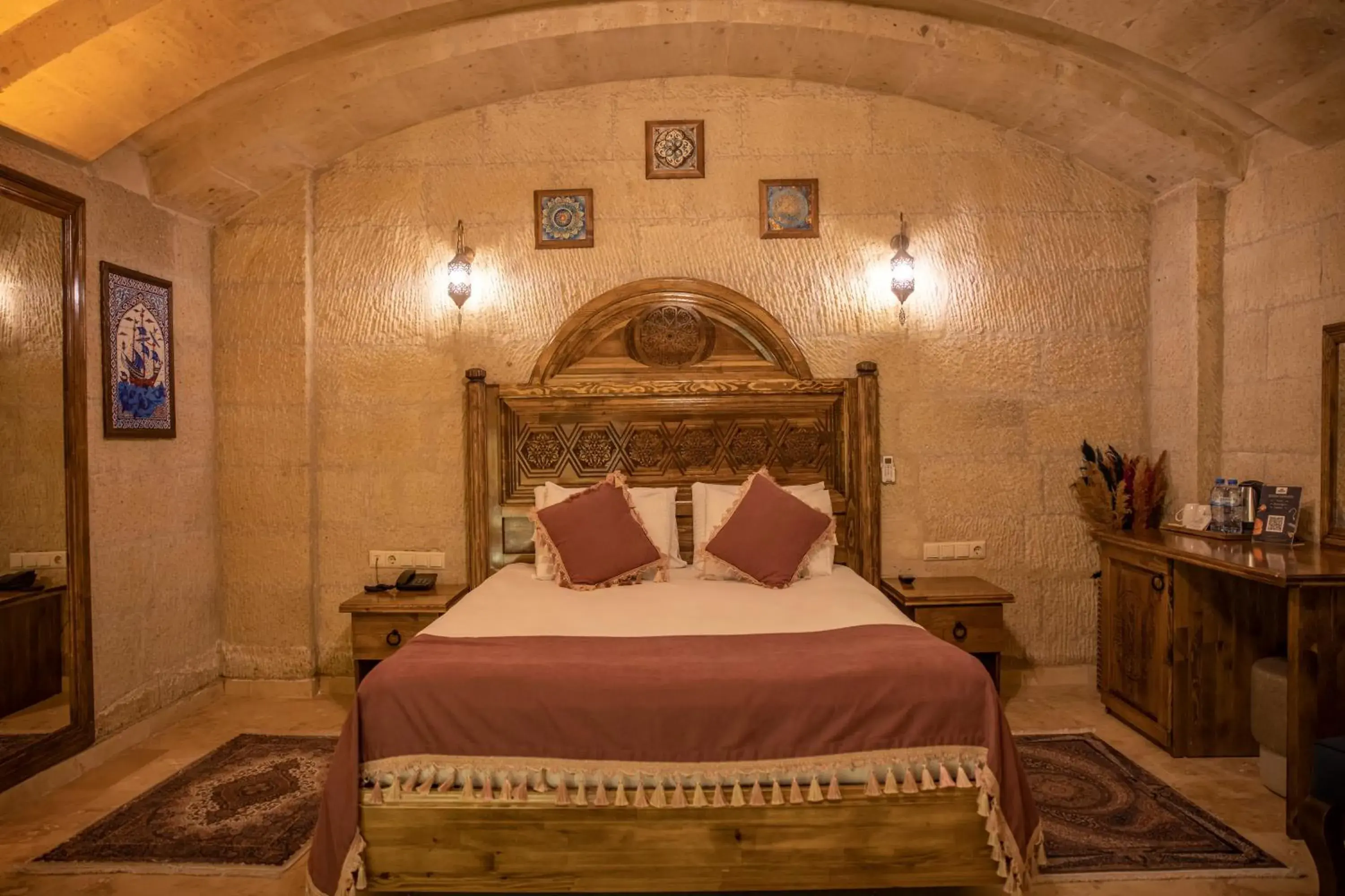 Bedroom, Bed in Garden Suites Hotel Cappadocia Bedroom, Bed in Garden Suites Hotel Cappadocia